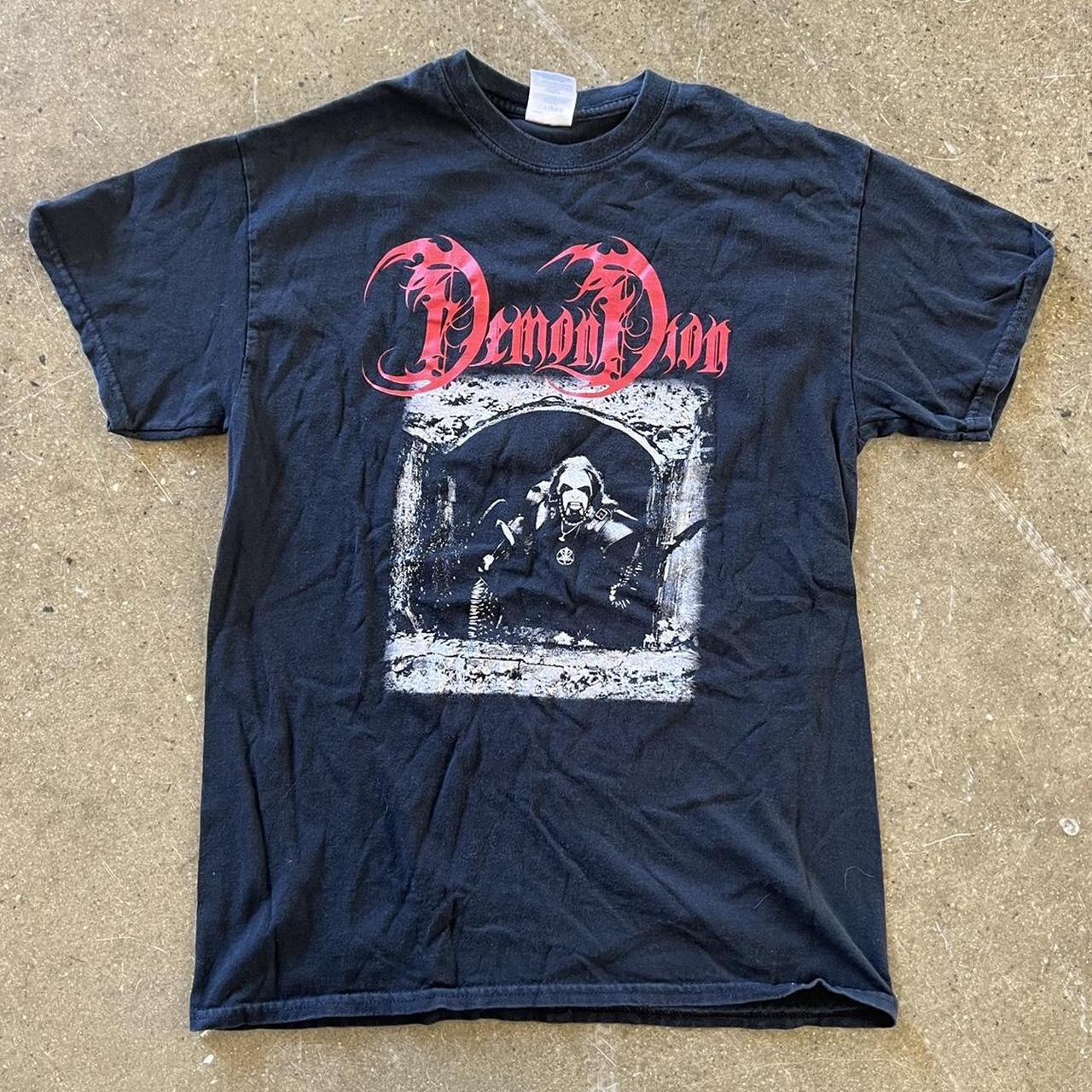 Vintage Style Demon Dion Tee Shirt Heavy... - Depop