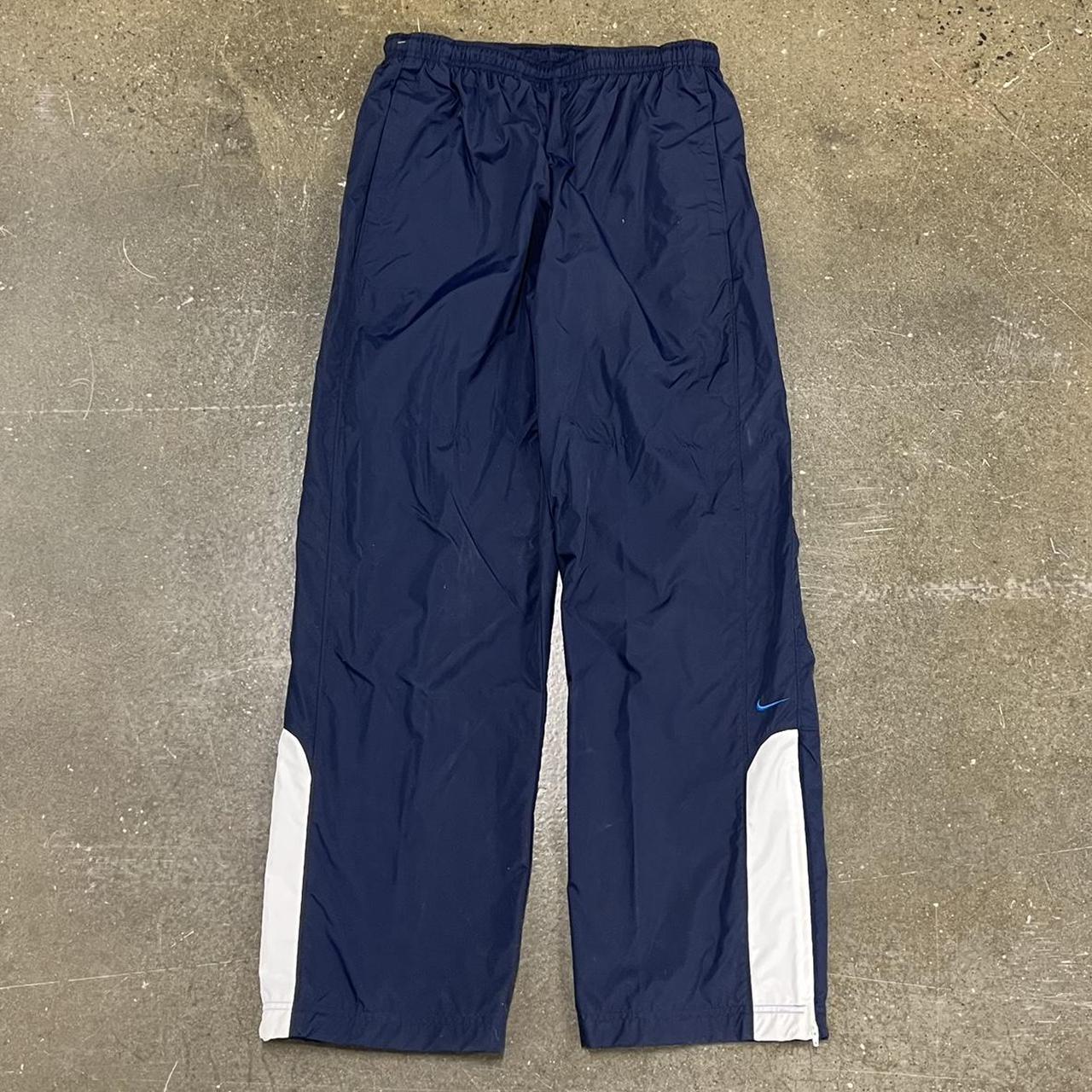 Nike Men's Navy and Blue Joggers-tracksuits | Depop