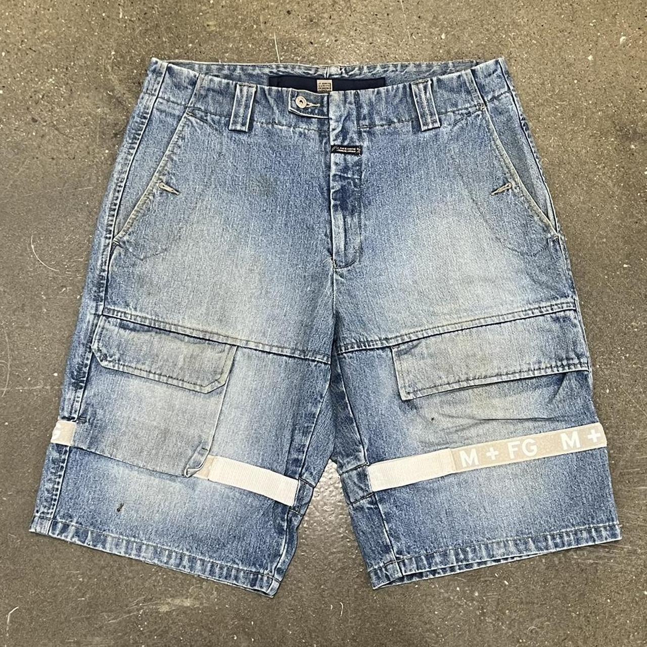 Men's Blue and White Shorts | Depop