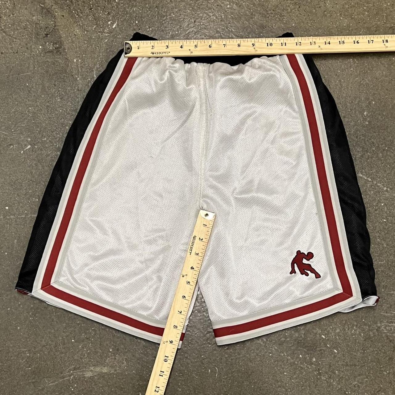 Vintage Y2K And 1 Black and White Athletic Shorts... Depop