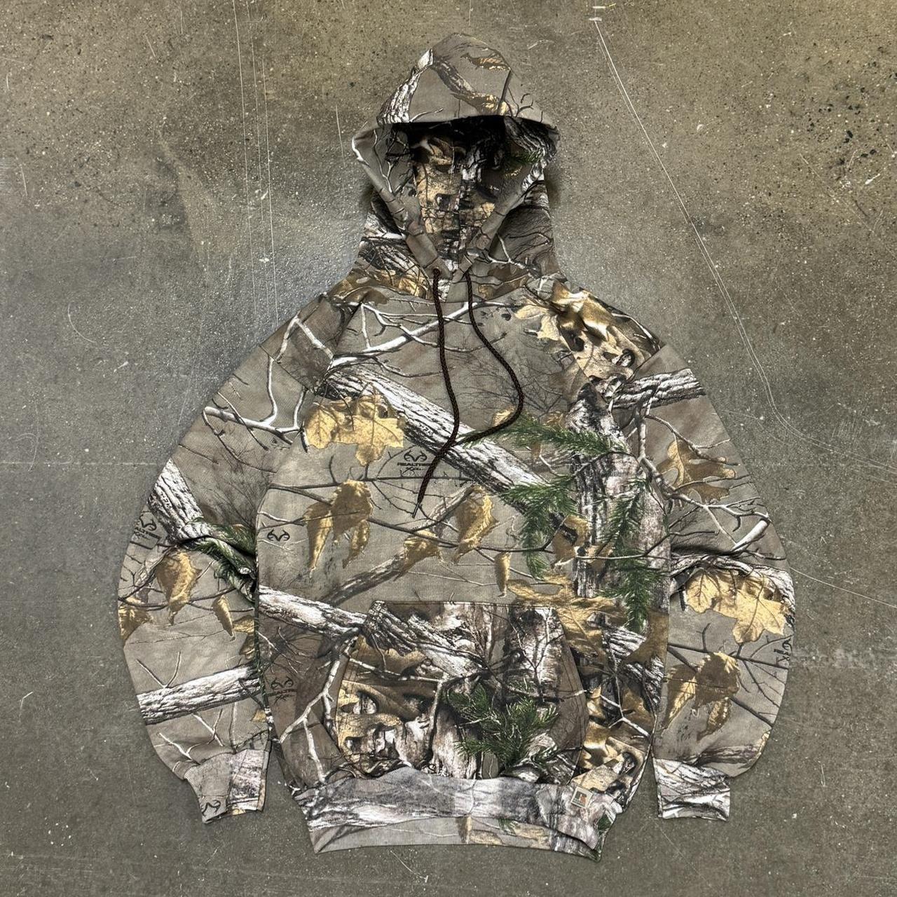 Russell camo hoodie sale