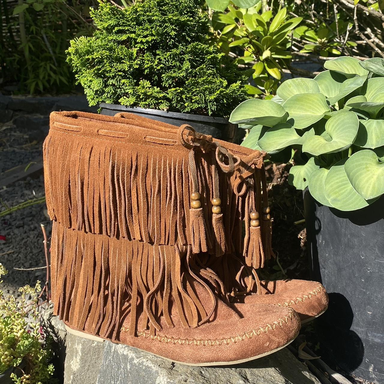 moccasin booties