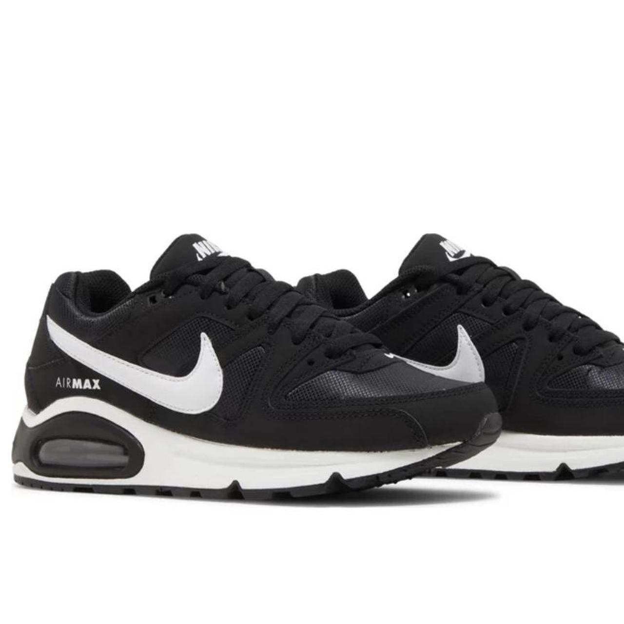 Nike Men's Black and White Trainers Depop