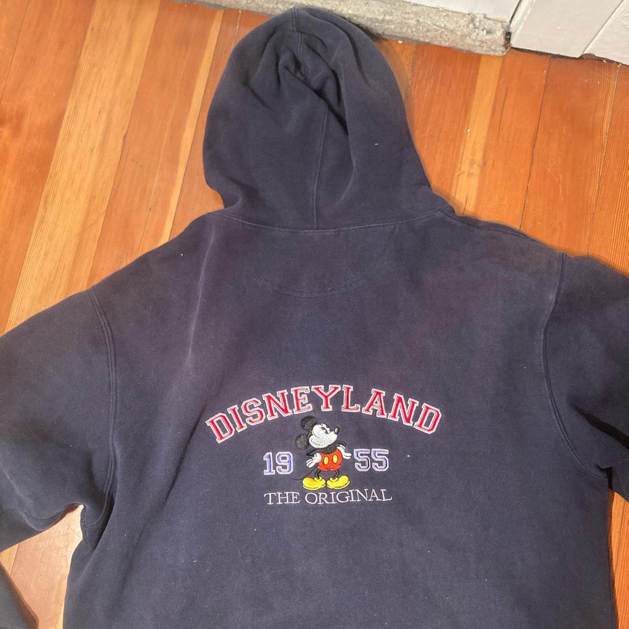 Vintage disney hoodie embroidered - Depop