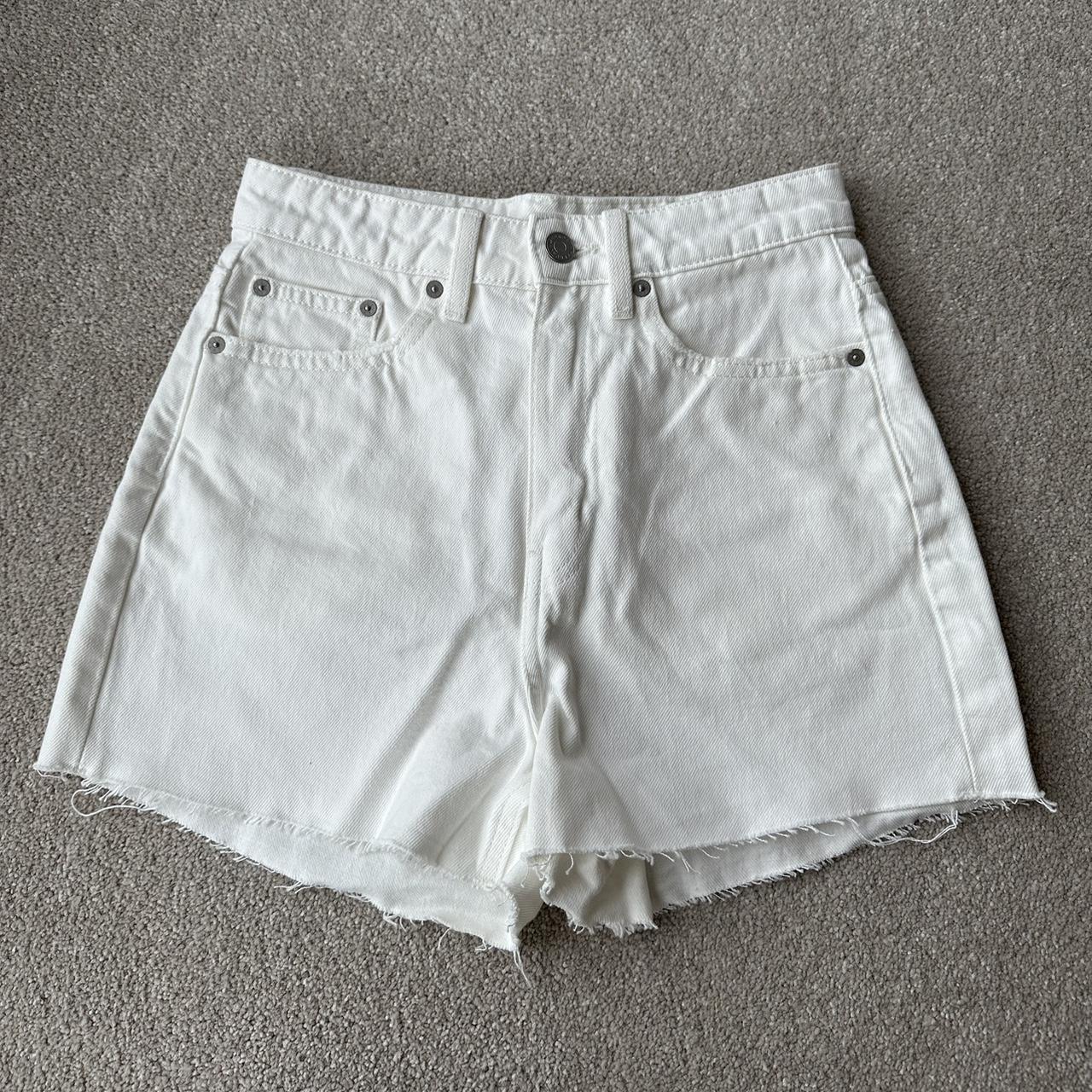 weekday denim shorts