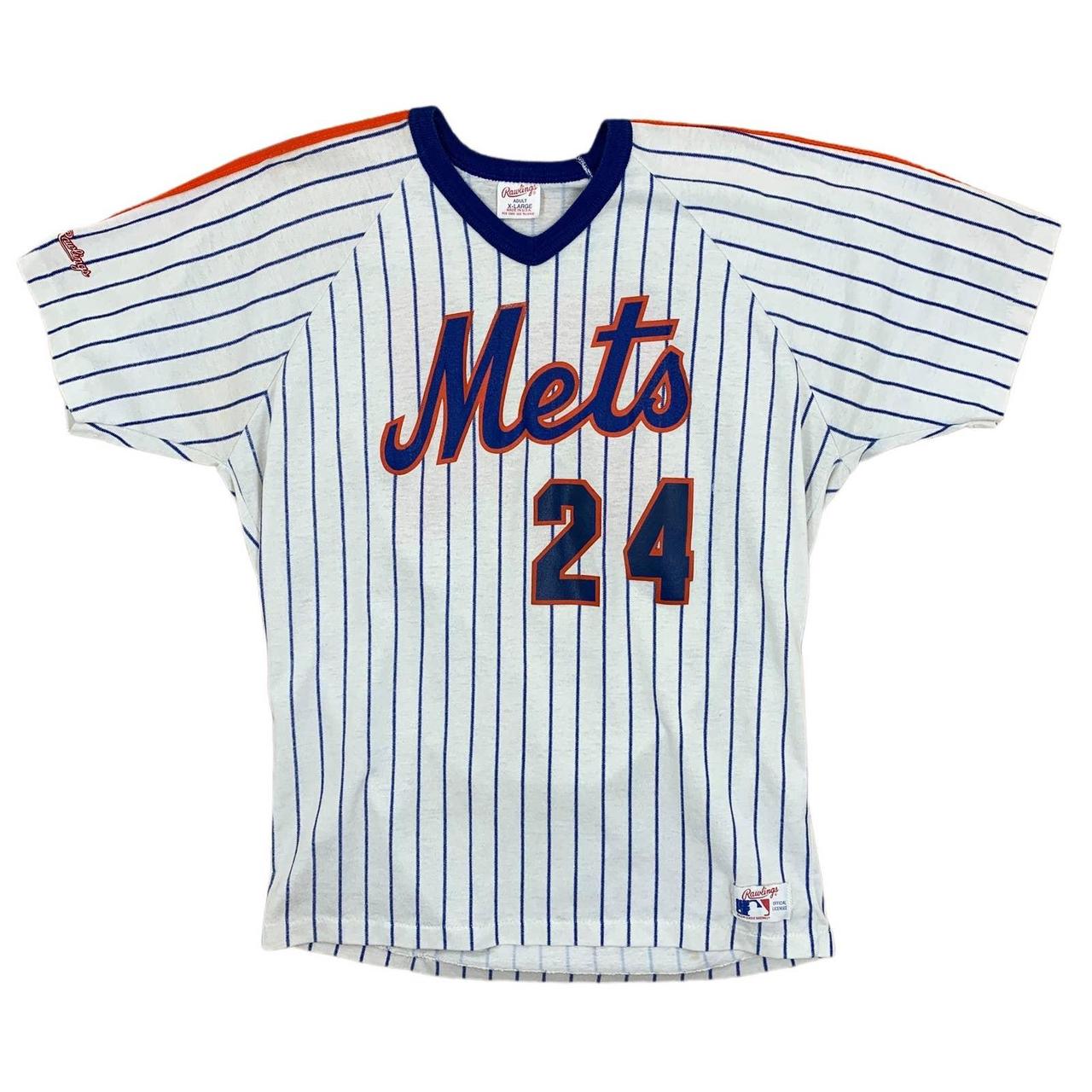 Rawlings, Shirts, Vintage Mets Baseball Jersey