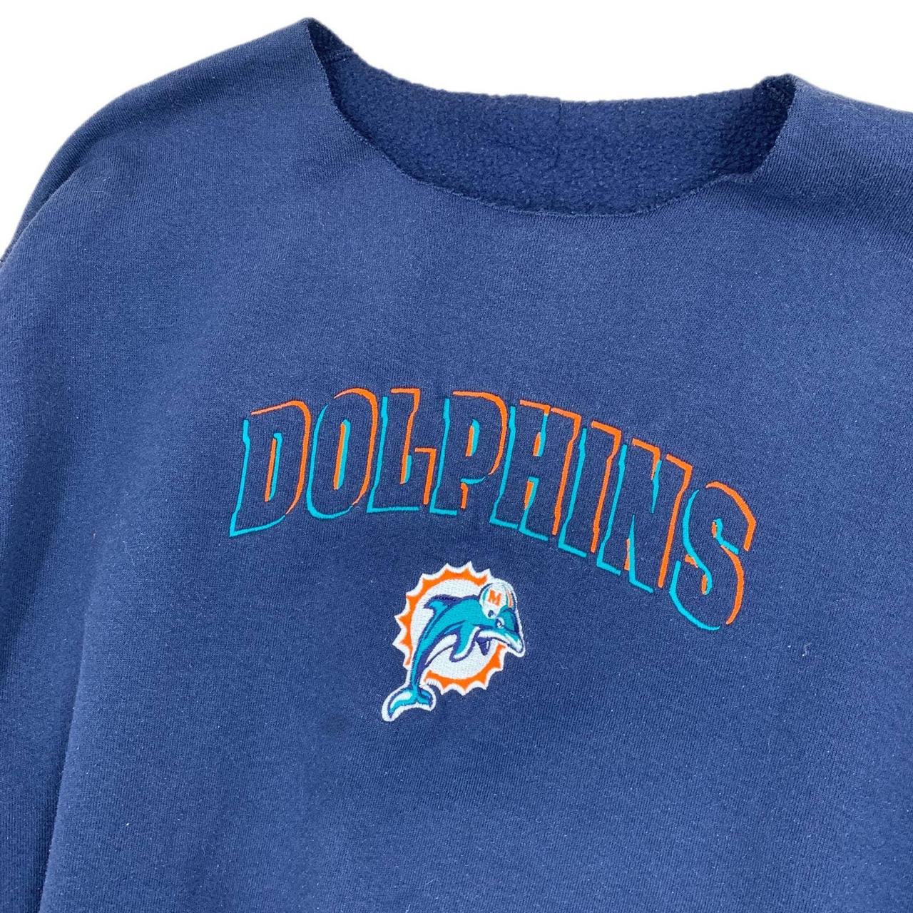 VINTAGE MIAMI DOLPHINS SWEATSHIRT #Miamivintage - Depop