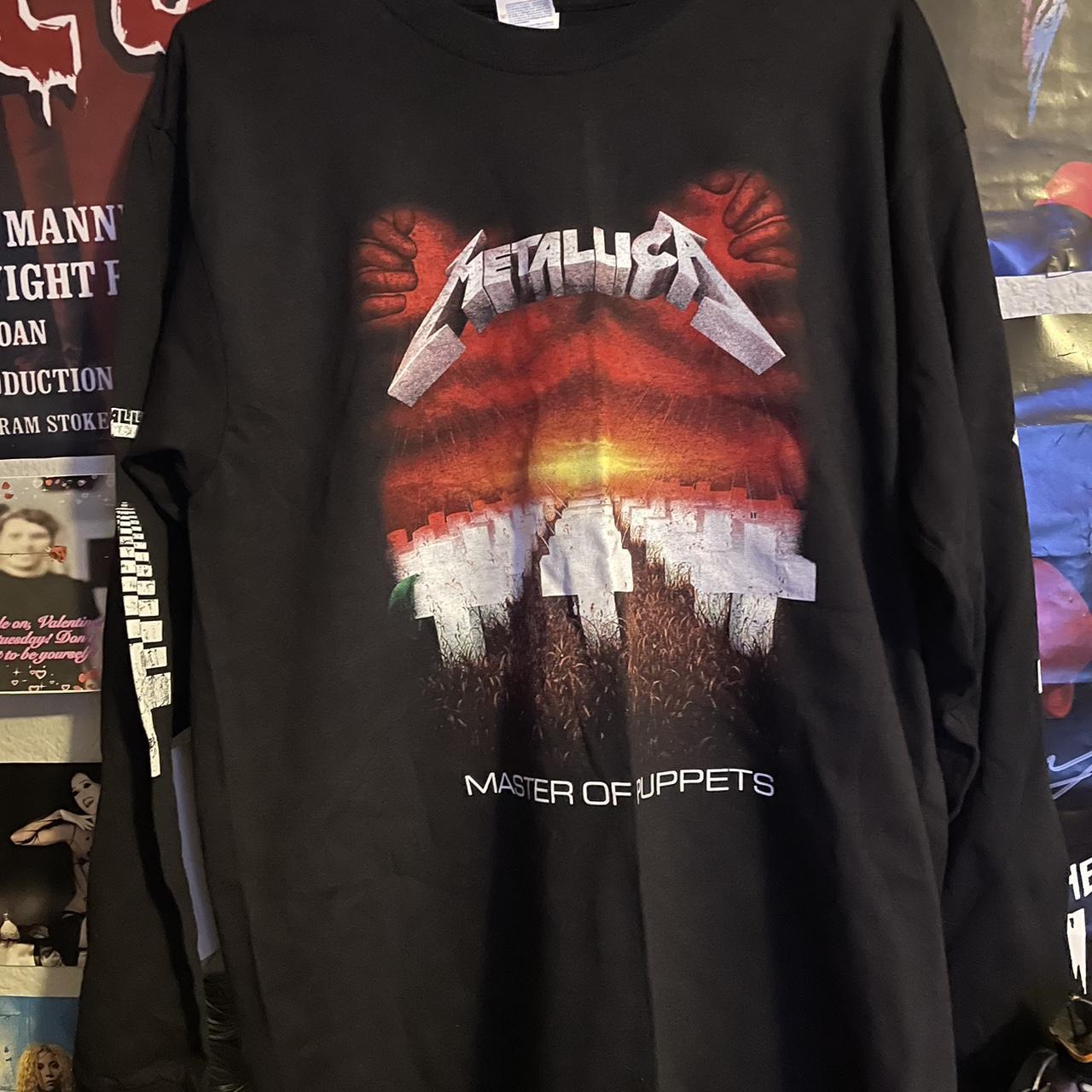Metallica Master of Puppets long-sleeve T-shirt ☆ | Depop