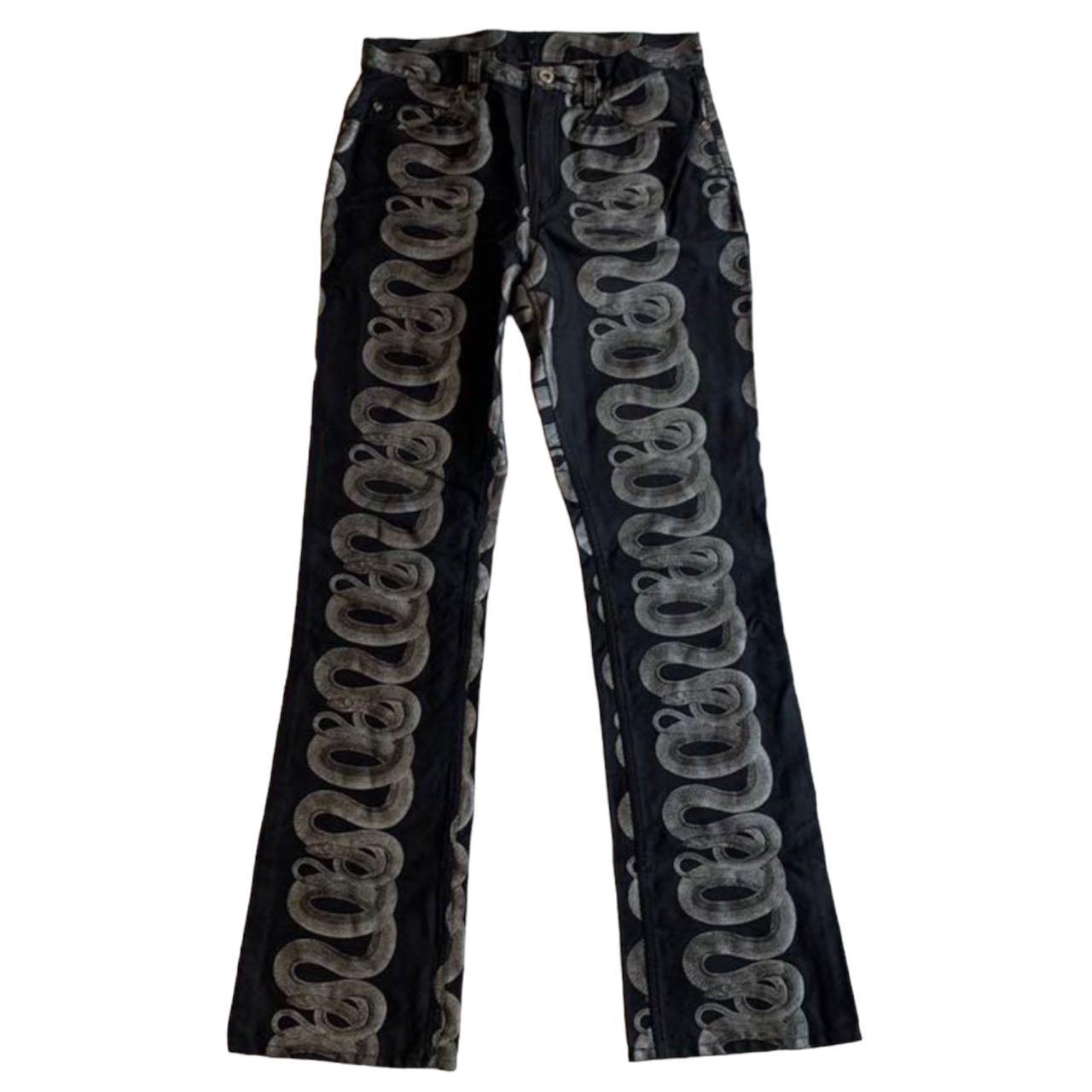 Vintage Hysteric Glamour Snake Denim Pants...