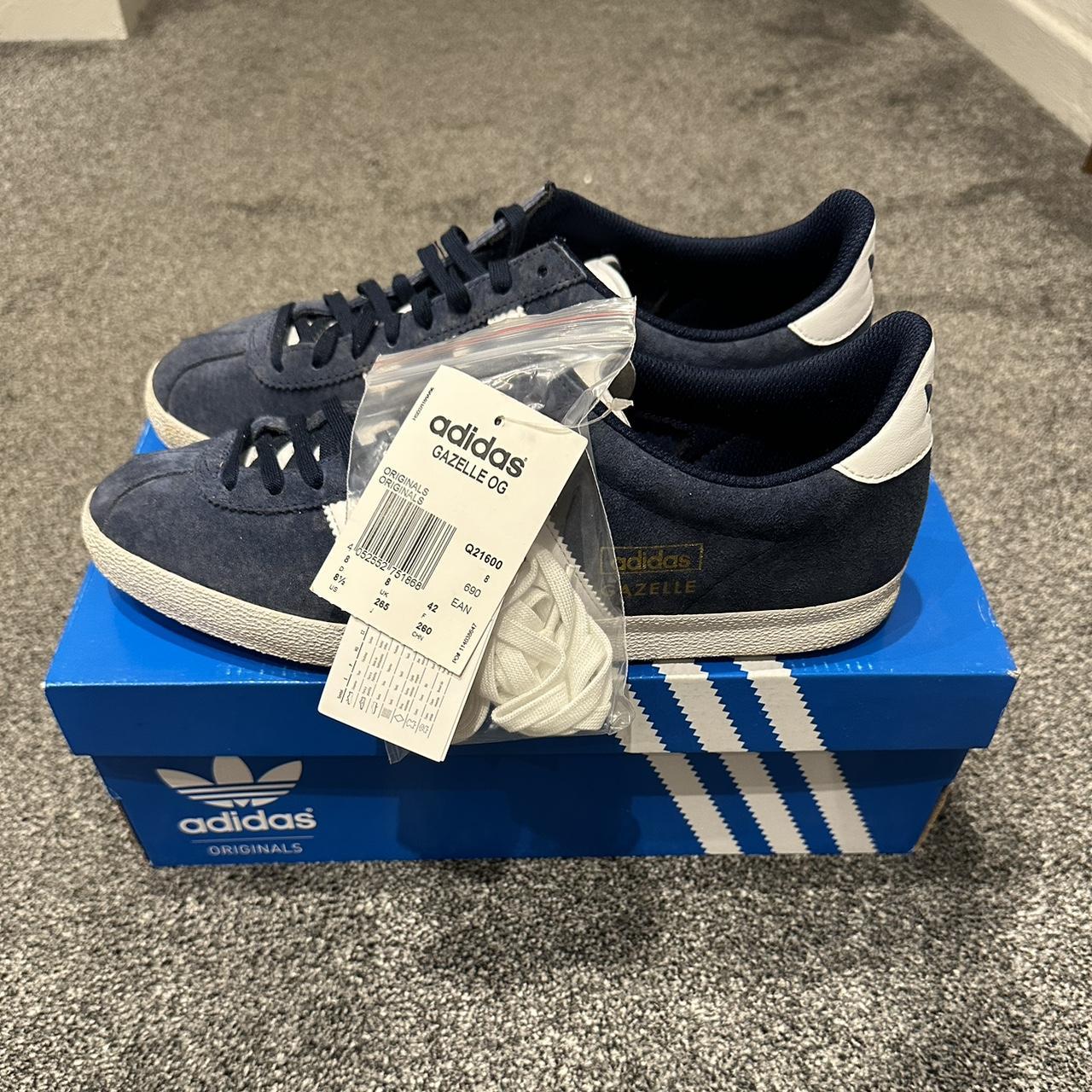 Adidas Originals Adidas Gazelle Og Mens Navy Adidas Gazelle OG