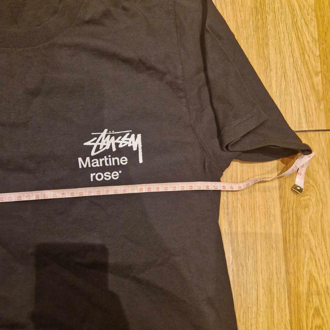 Stussy x Martine Rose collage pigment dyed t shirt... - Depop