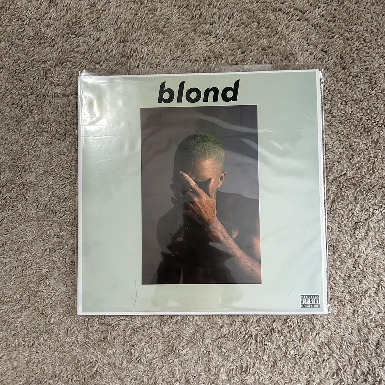 FRANK OCEAN BLOND VINYL (orange disc... - Depop