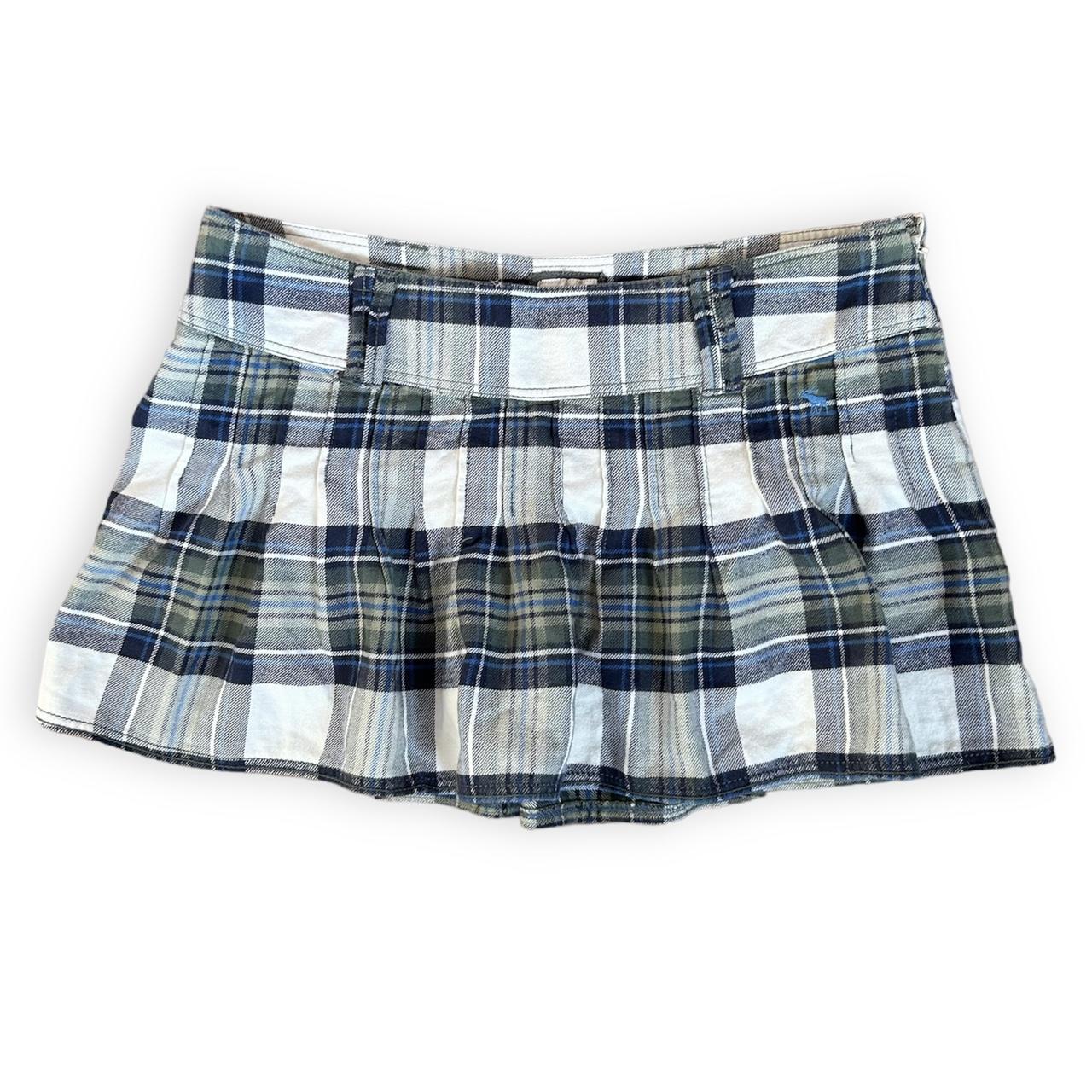 Abercrombie & fitch clearance plaid pleated mini skirt