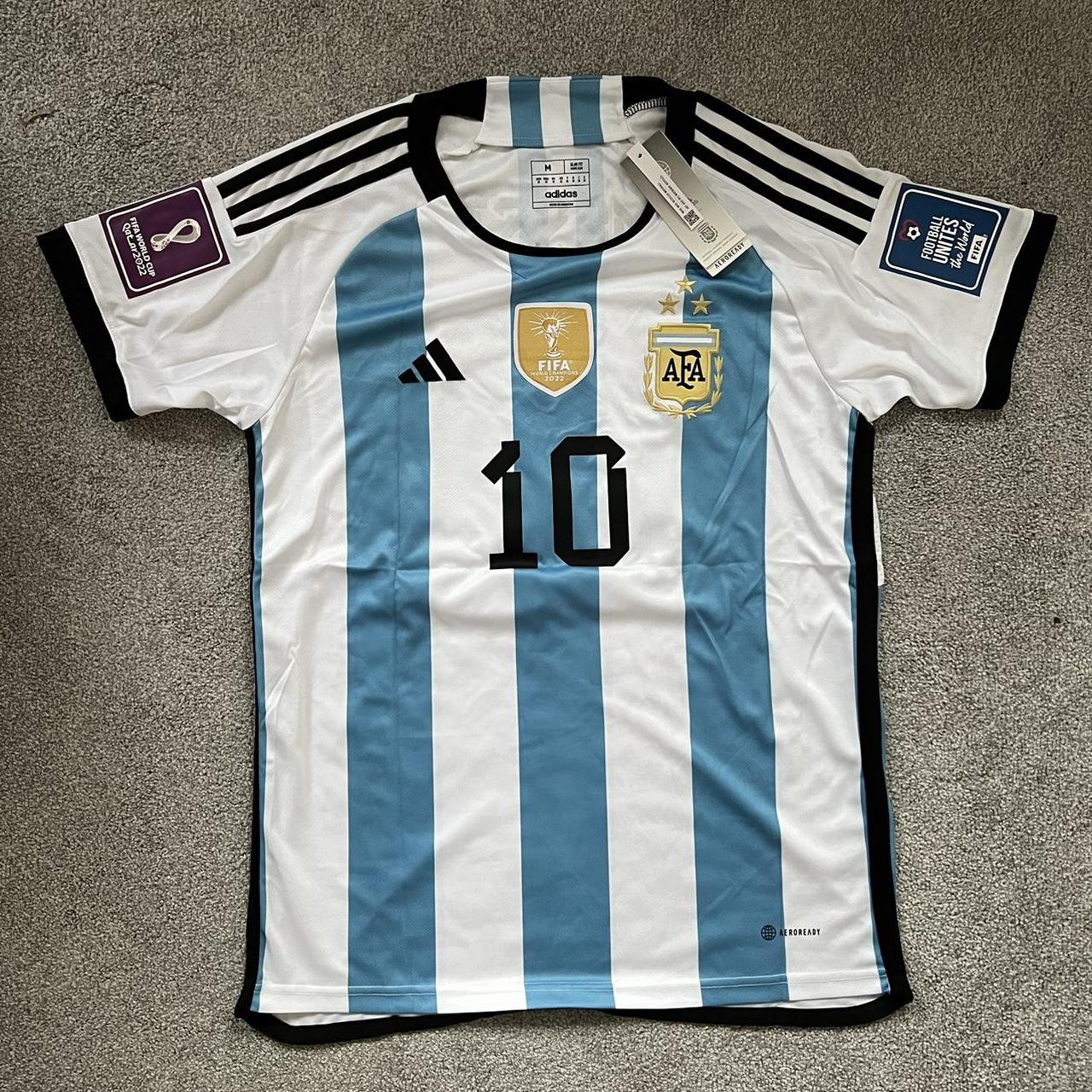 Brand new Argentina Messi shirt #football #retro... - Depop