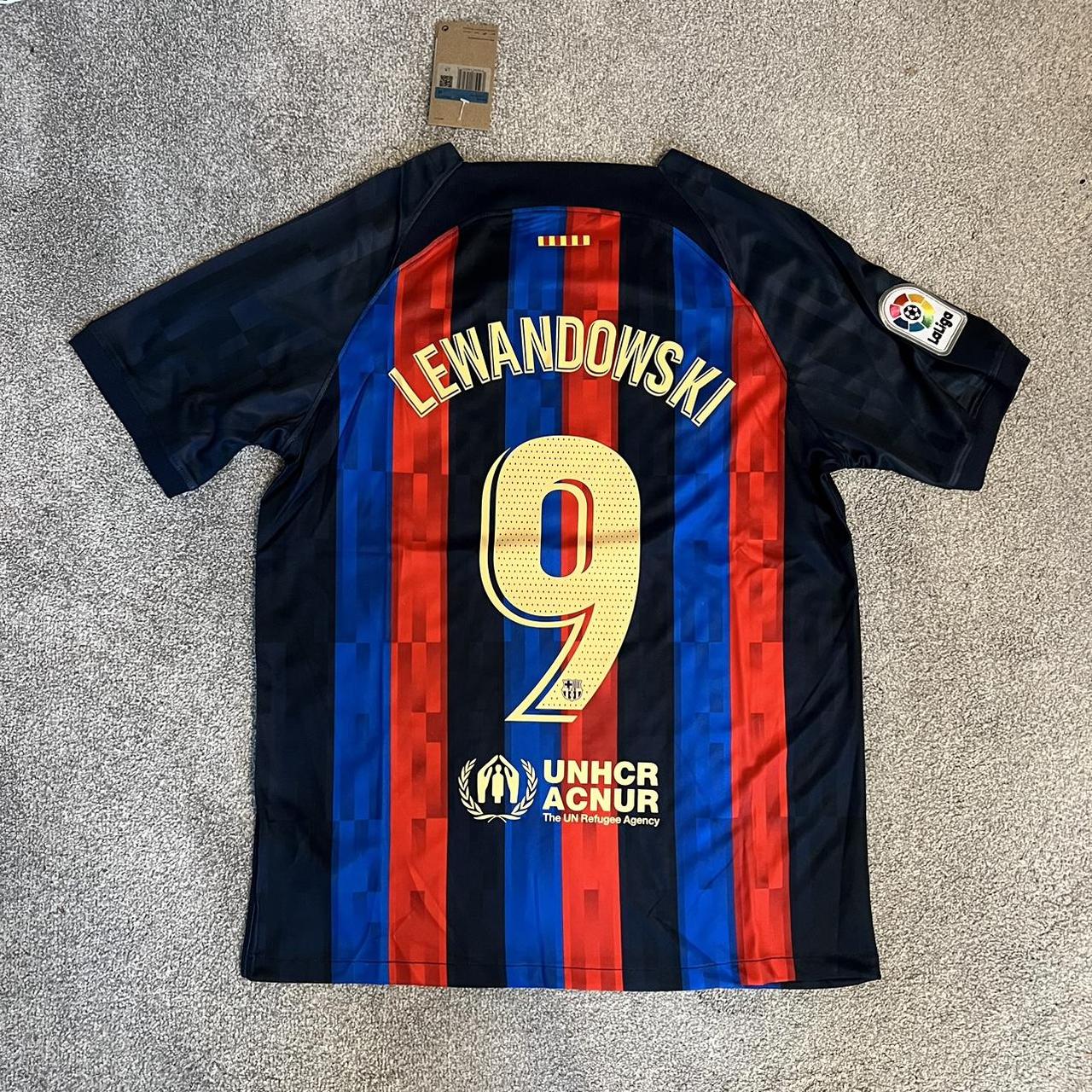 Brand new Barcelona Lewandowski shirt #football... - Depop