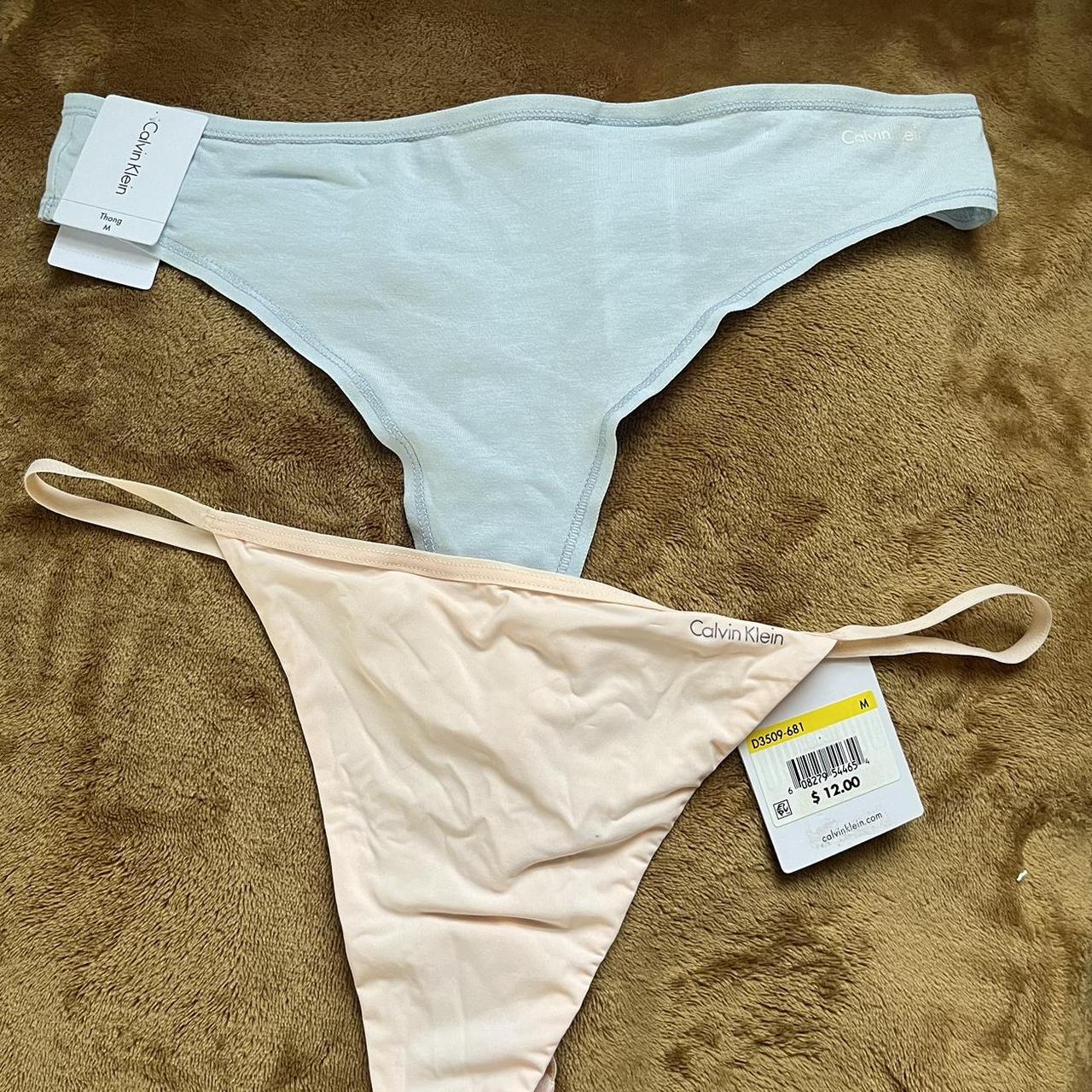 Calvin Thong Panty Bundle 🩵 Two amazing cute... - Depop