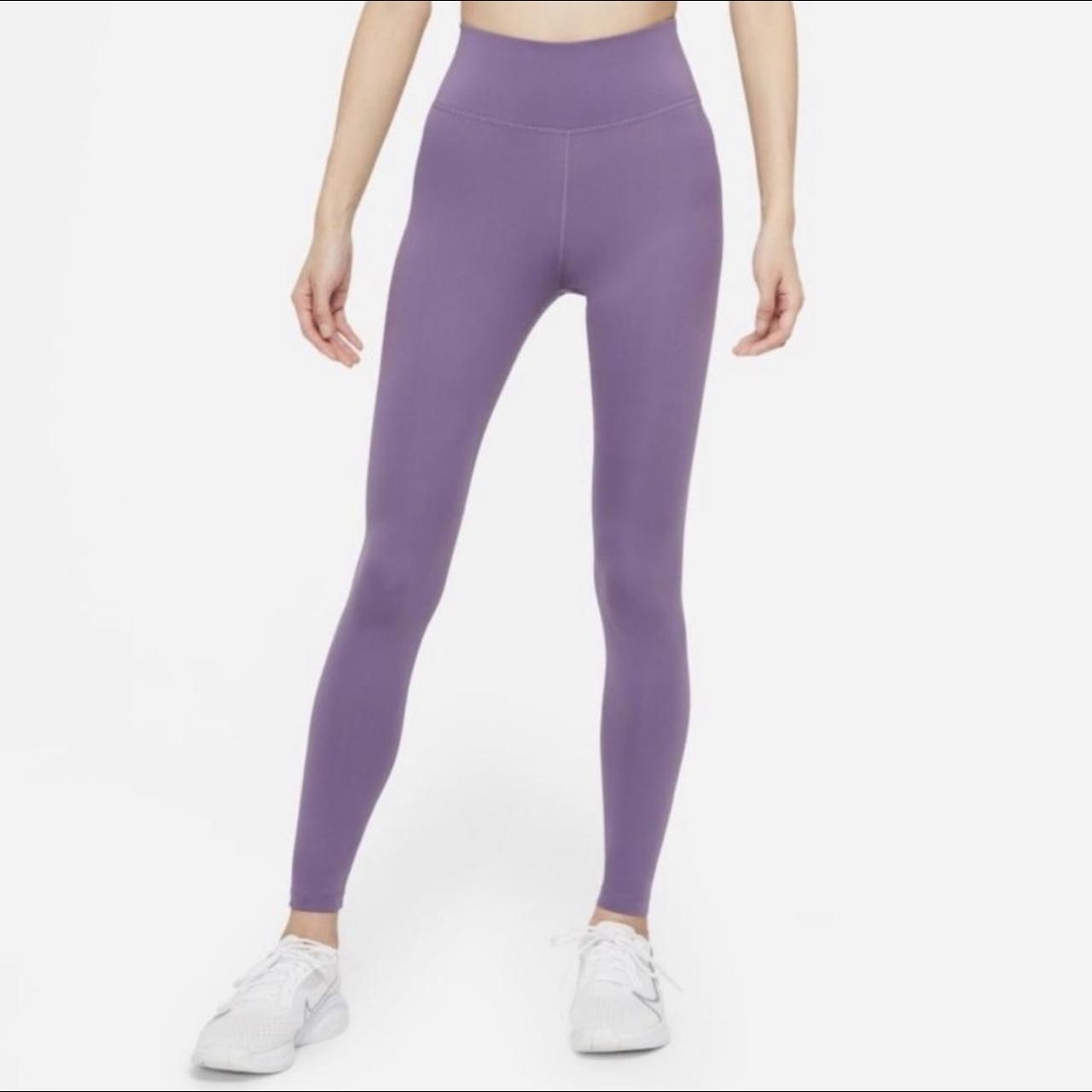 Nike Women's Purple Leggings | Depop