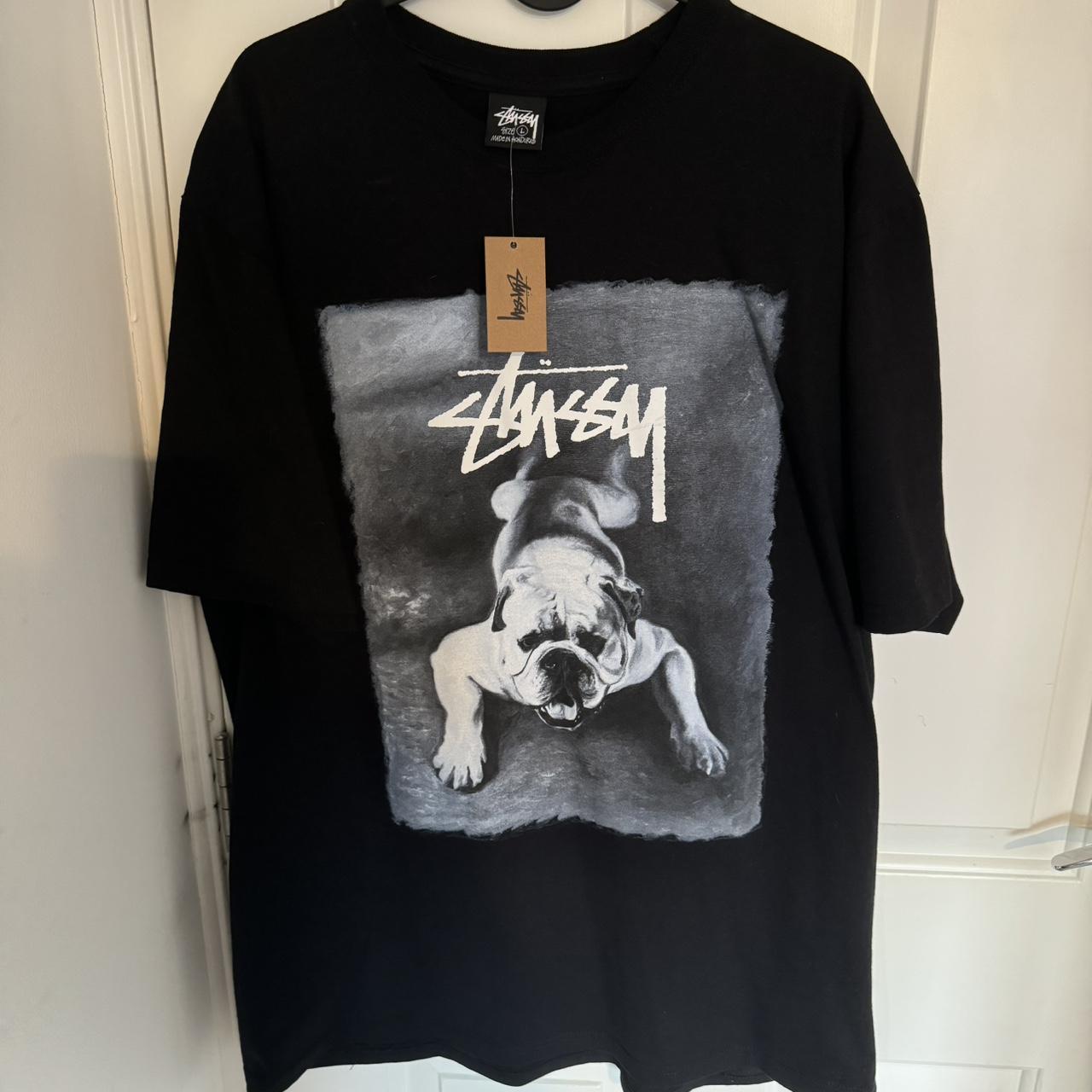 早期完売 Stussy★BULLDOG TEE(BLACK/追跡O) Stussy Bulldog Tee Black | BSTN Store