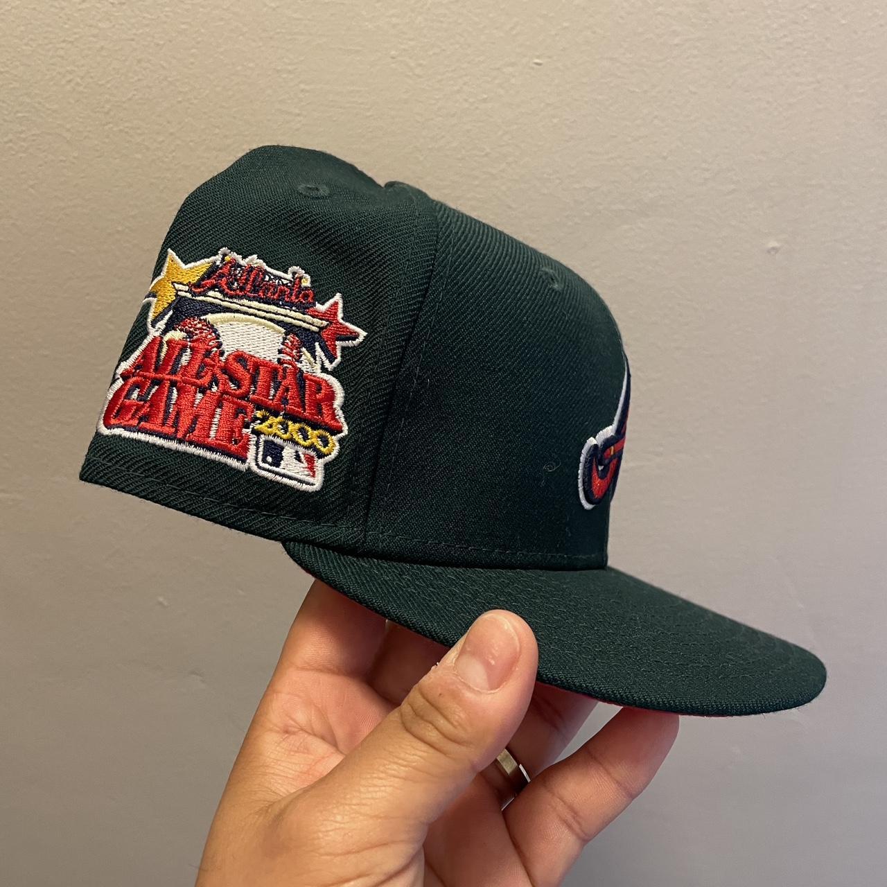 New Era 59Fifty Atlanta Braves Watermelon Fitted... Depop