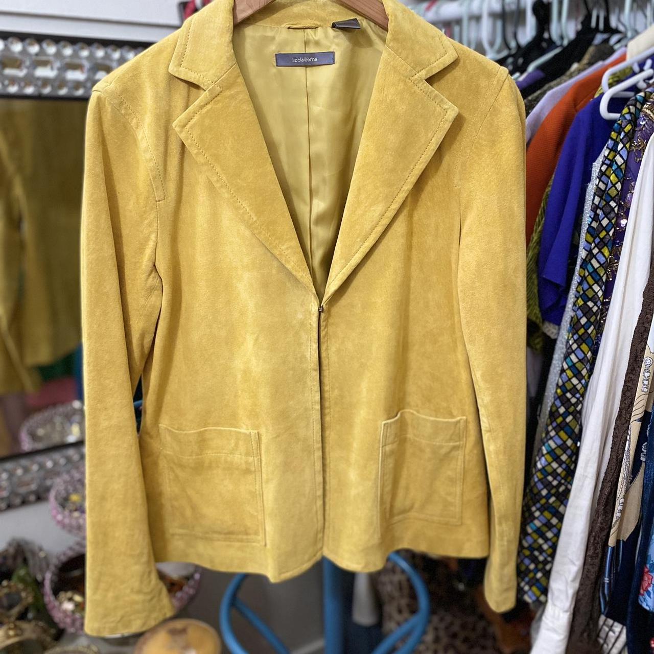 Liz claiborne suede jacket hotsell