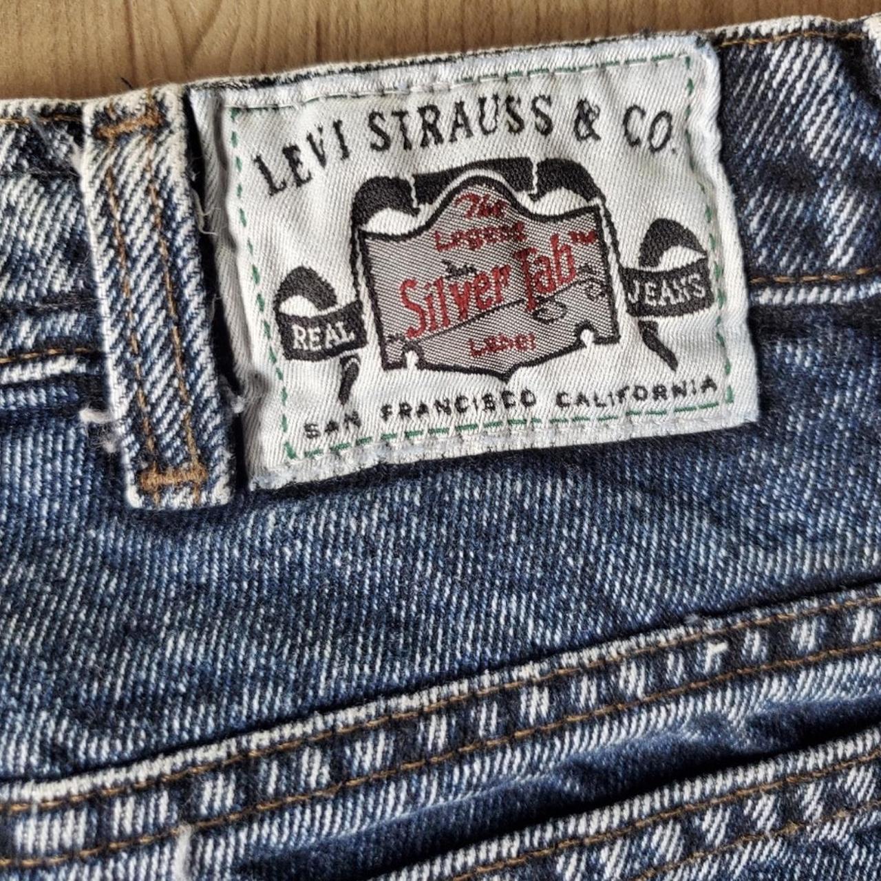 😱Vintage Silver Tab Levi's😱 Beautiful Depop
