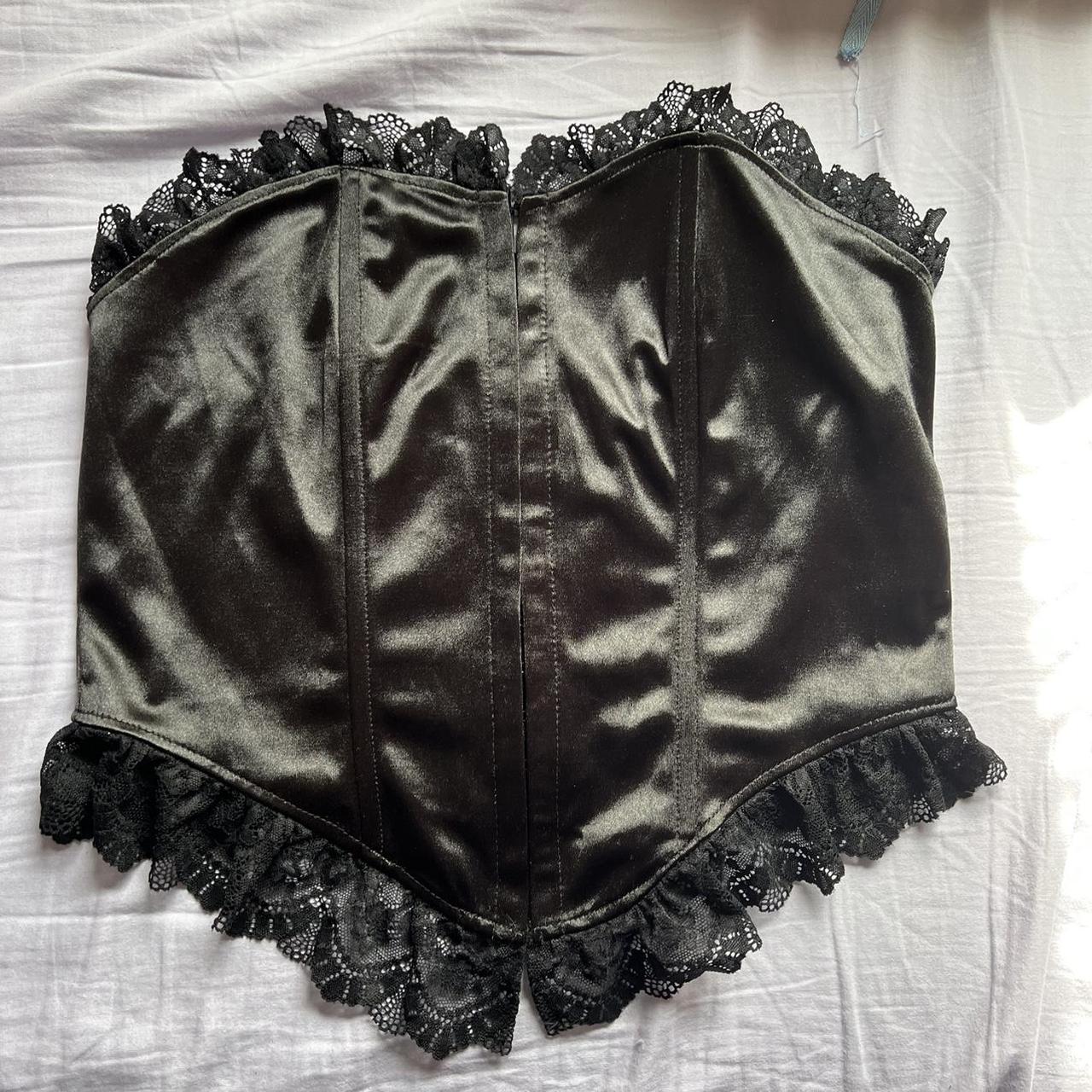 SHEIN Women's Black Corset | Depop