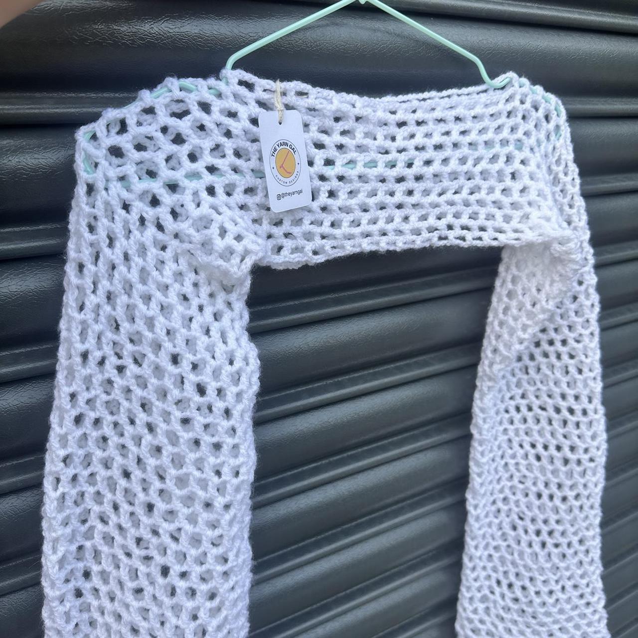 CROCHET SLEEVES / CROCHET LONG SLEEVES TOP / CROCHET... - Depop