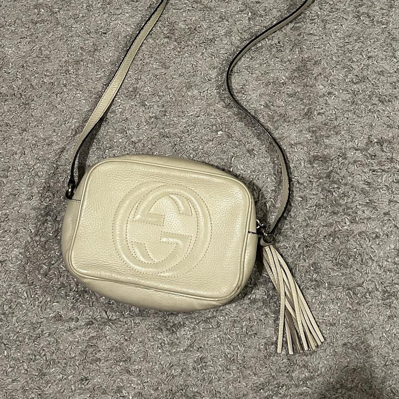 Gucci cream 2025 crossbody bag