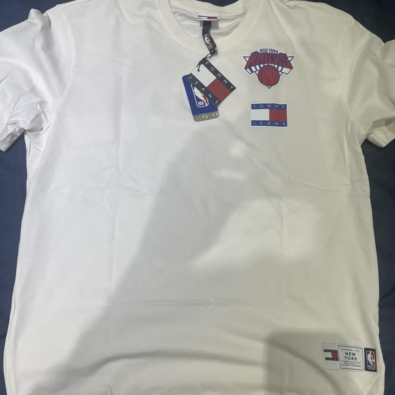 Tommy Jeans x NBA New York Knicks T Shirt Brand... - Depop