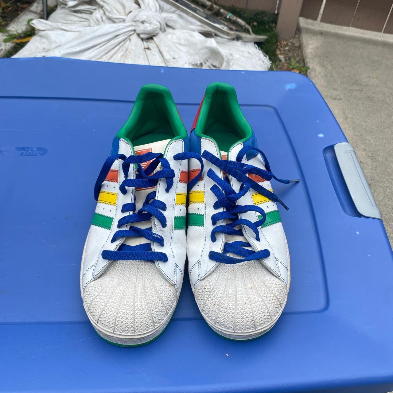 Adidas superstar 2 discount rainbow