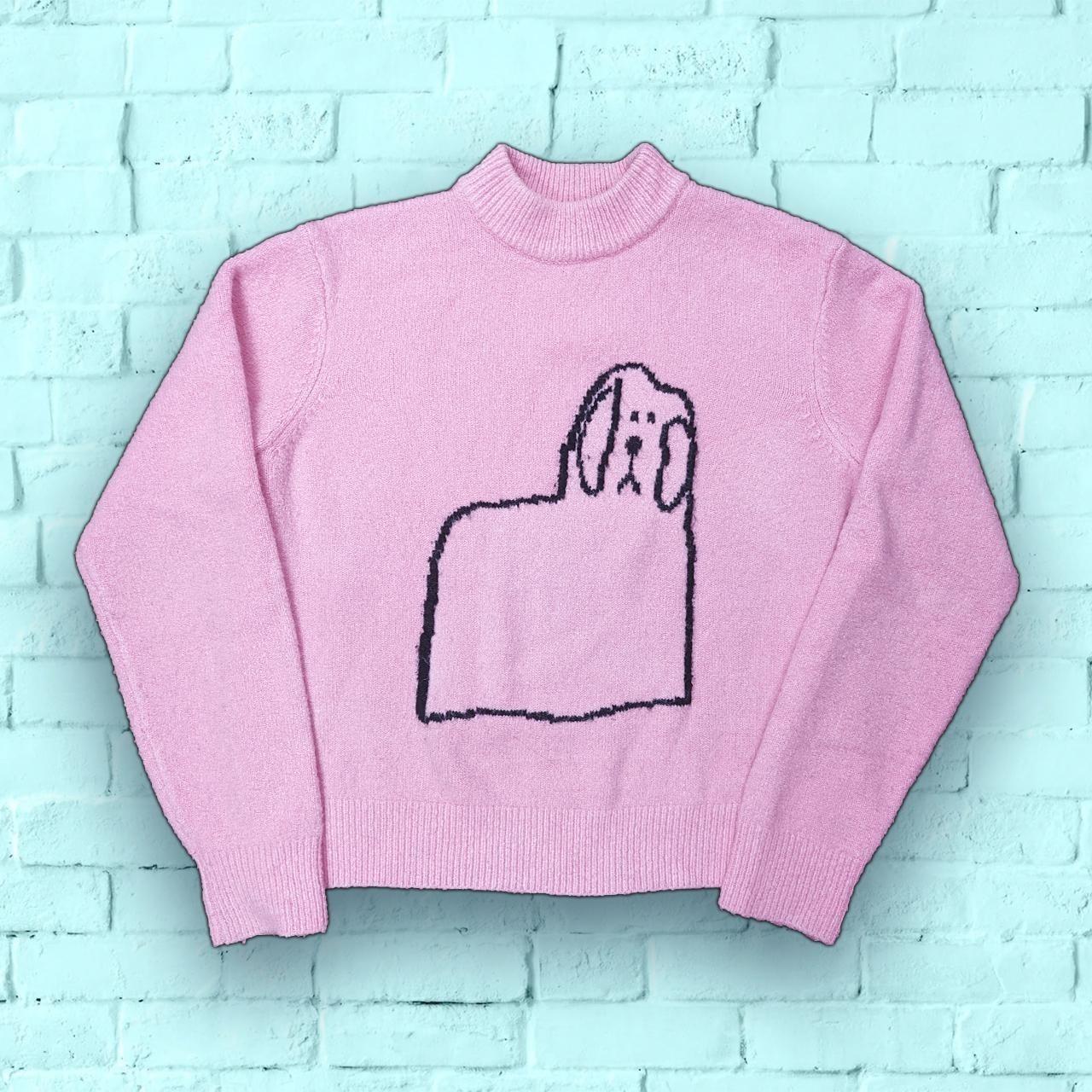 Lazy oaf pink on sale jumper