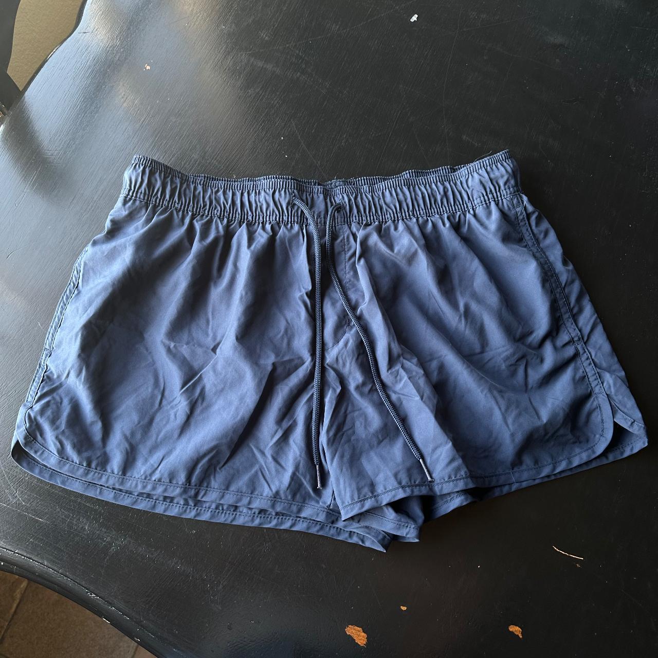 H&M Men's Navy Swim Depop
