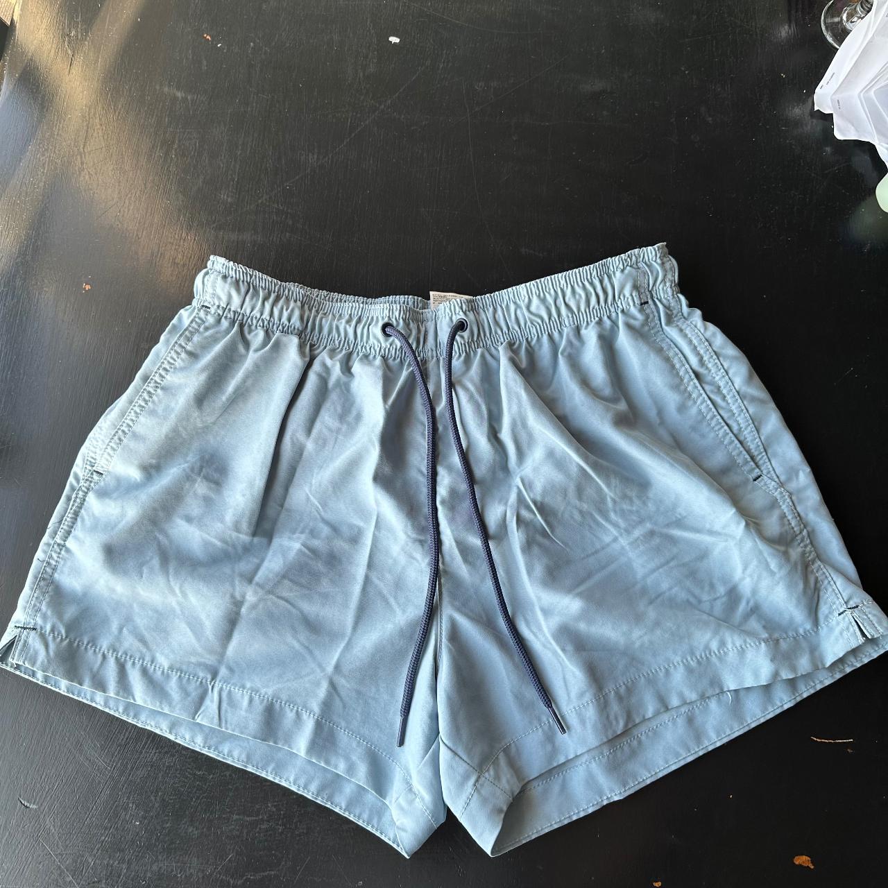 H&M Men's Blue Swim Depop