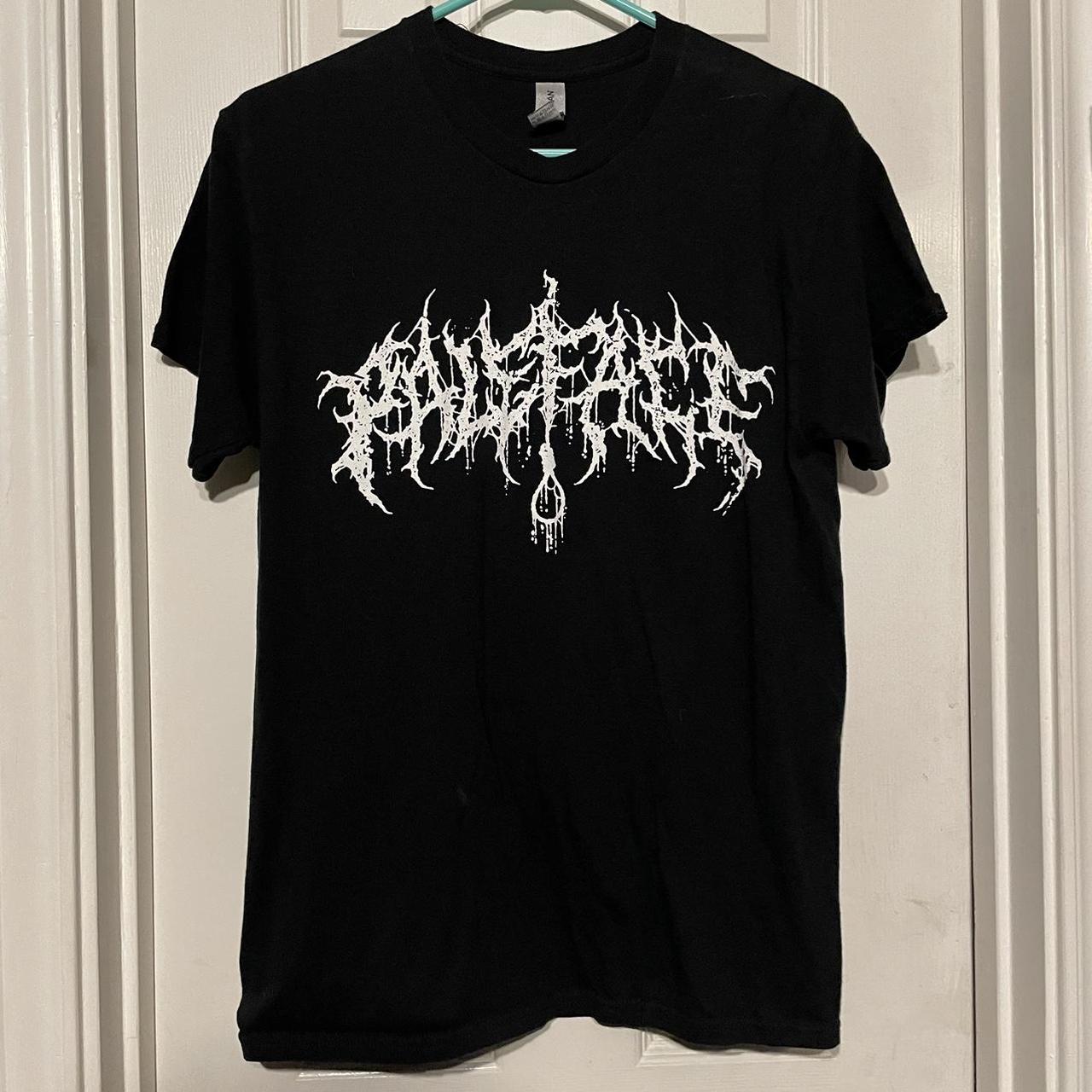 Paleface Swiss band shirt. Coffin skeleton reaper... - Depop