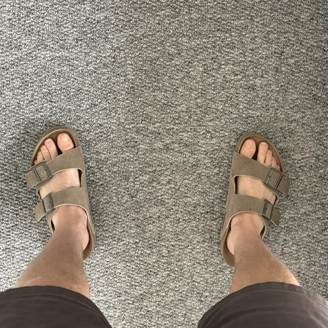 Tan birkenstocks on sale