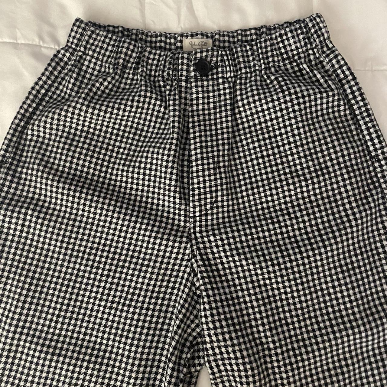 Brandy Melville Gingham Trousers - Super stretchy... - Depop