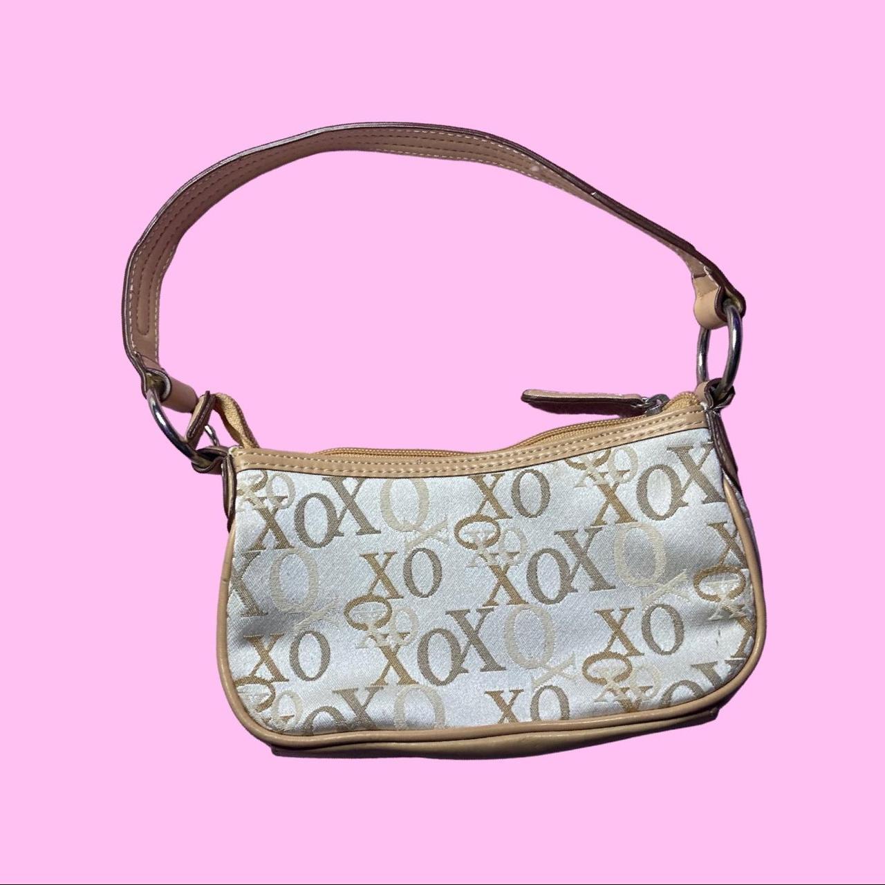 vintage y2k XOXO brown bowling bag purse preloved - Depop