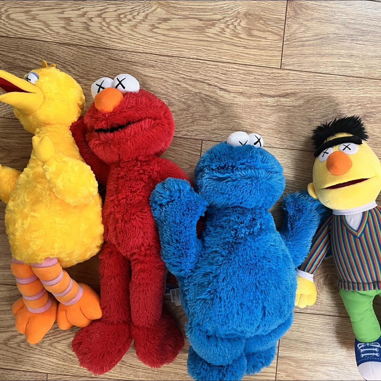 Kaws uniqlo sesame street plush online