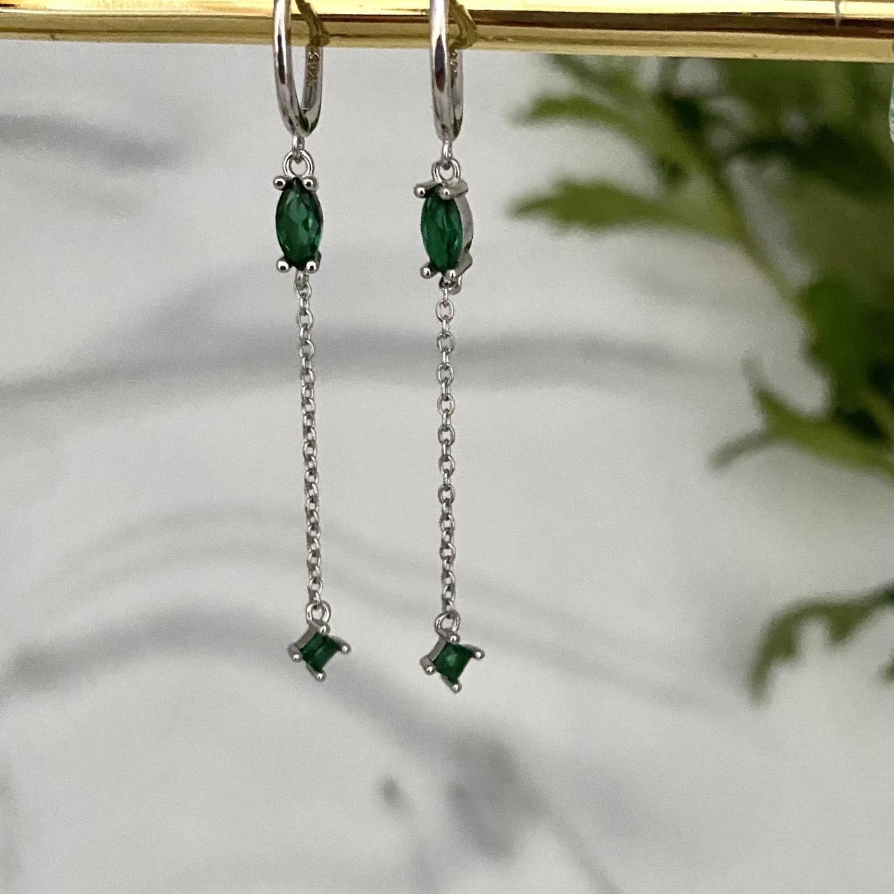 Women's Green and Silver Jewellery | Depop