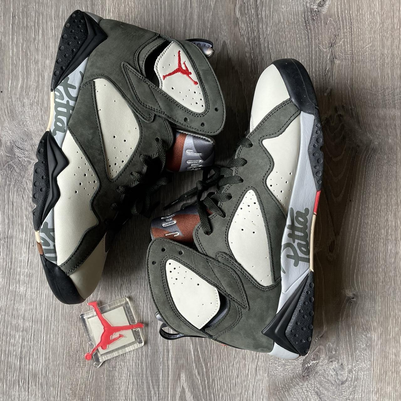 Patta Men's Red and Green Trainers