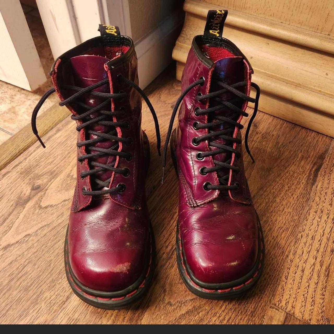 Dr martens red clearance vintage