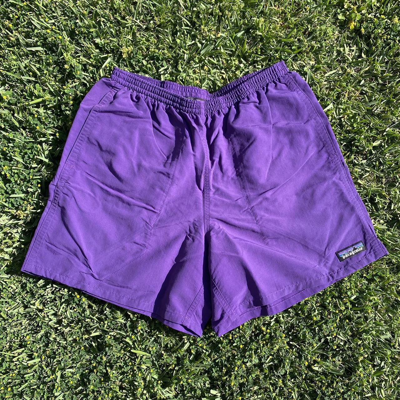 Patagonia Men's Purple Shorts Depop