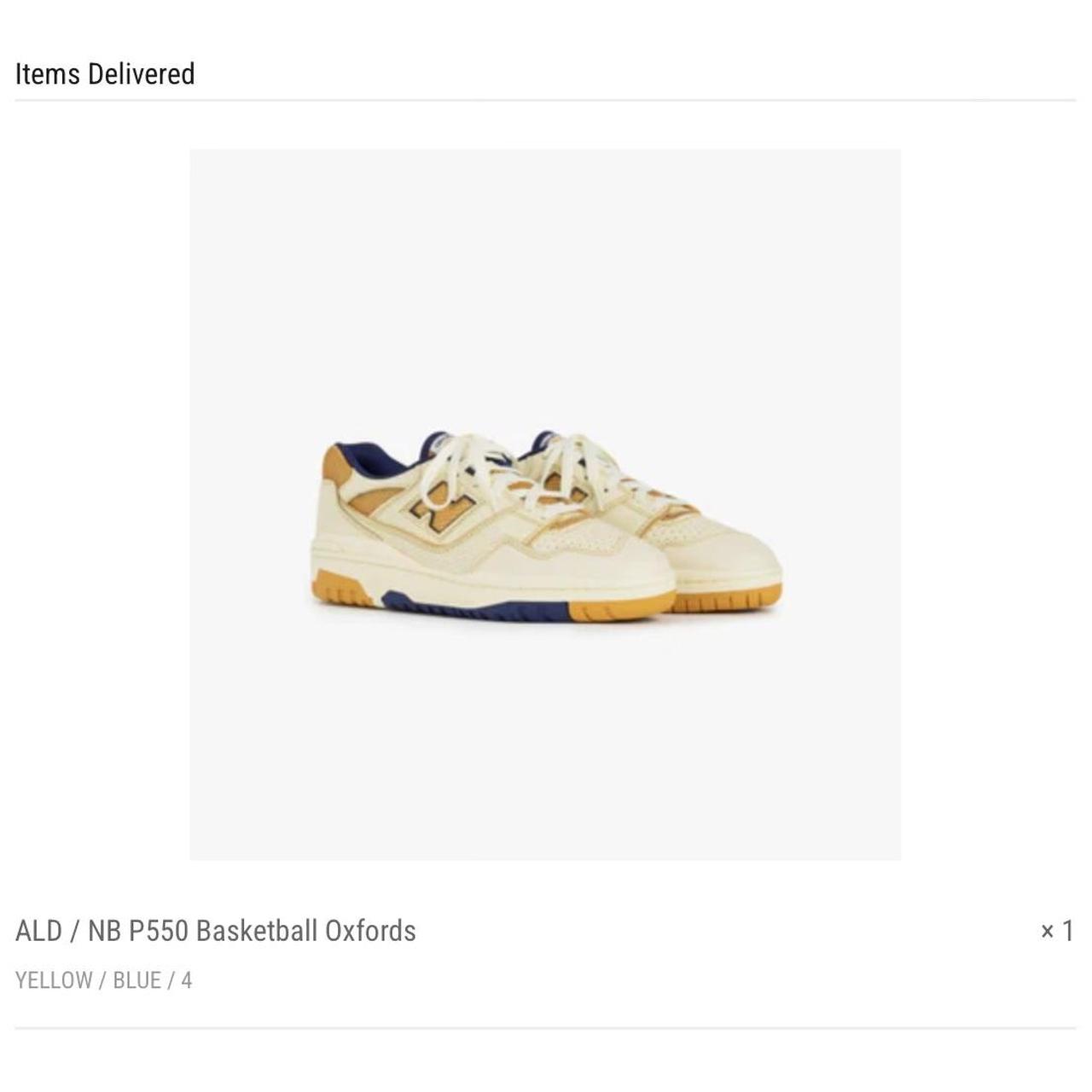 ALD / NB P550 Basketball Oxfords - Depop