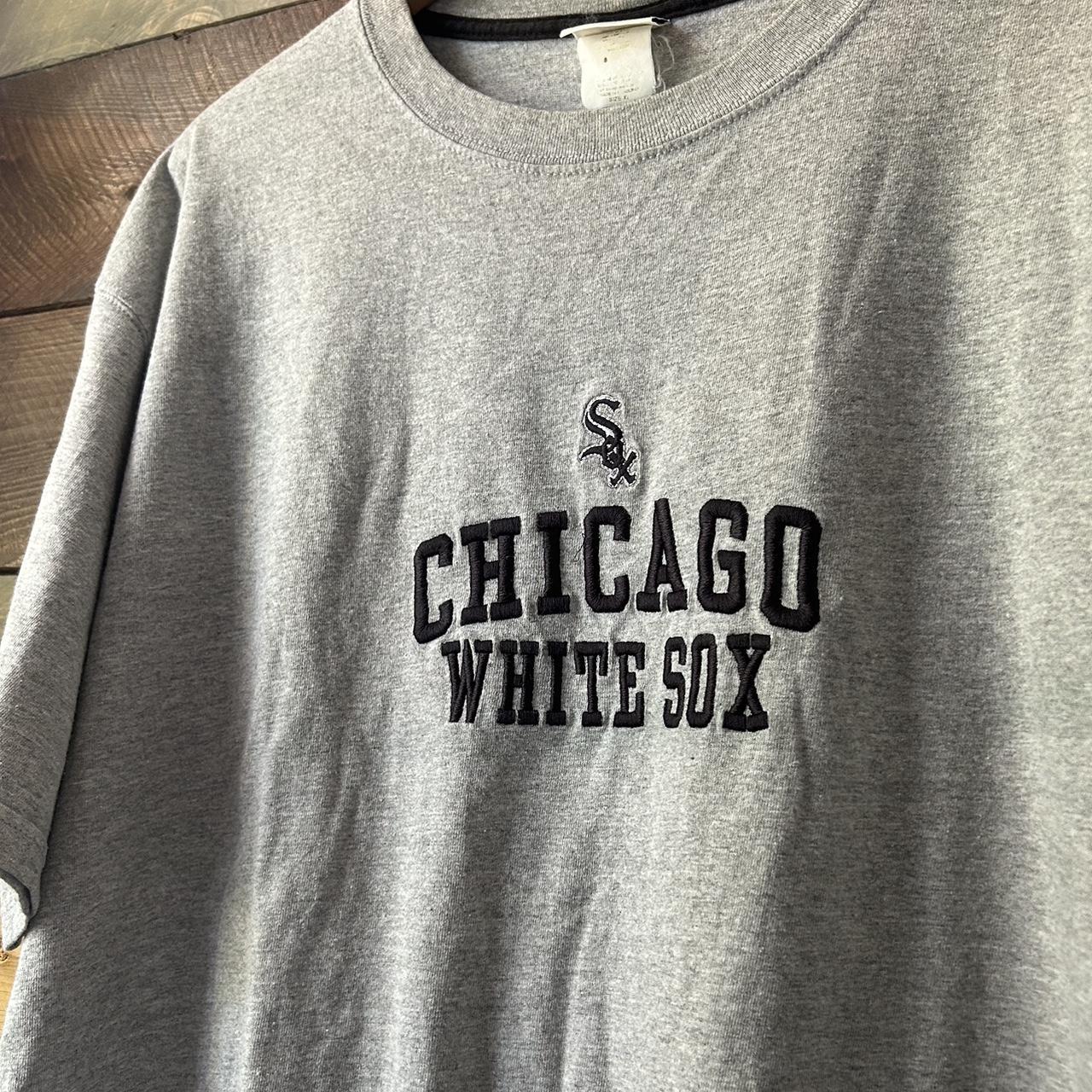 Vintage White Sox Tee Condition Pretty Good Size- - Depop