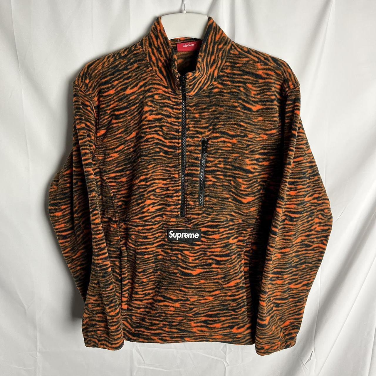 Supreme Brooklyn Camo zip pullover Only worn for - Depop