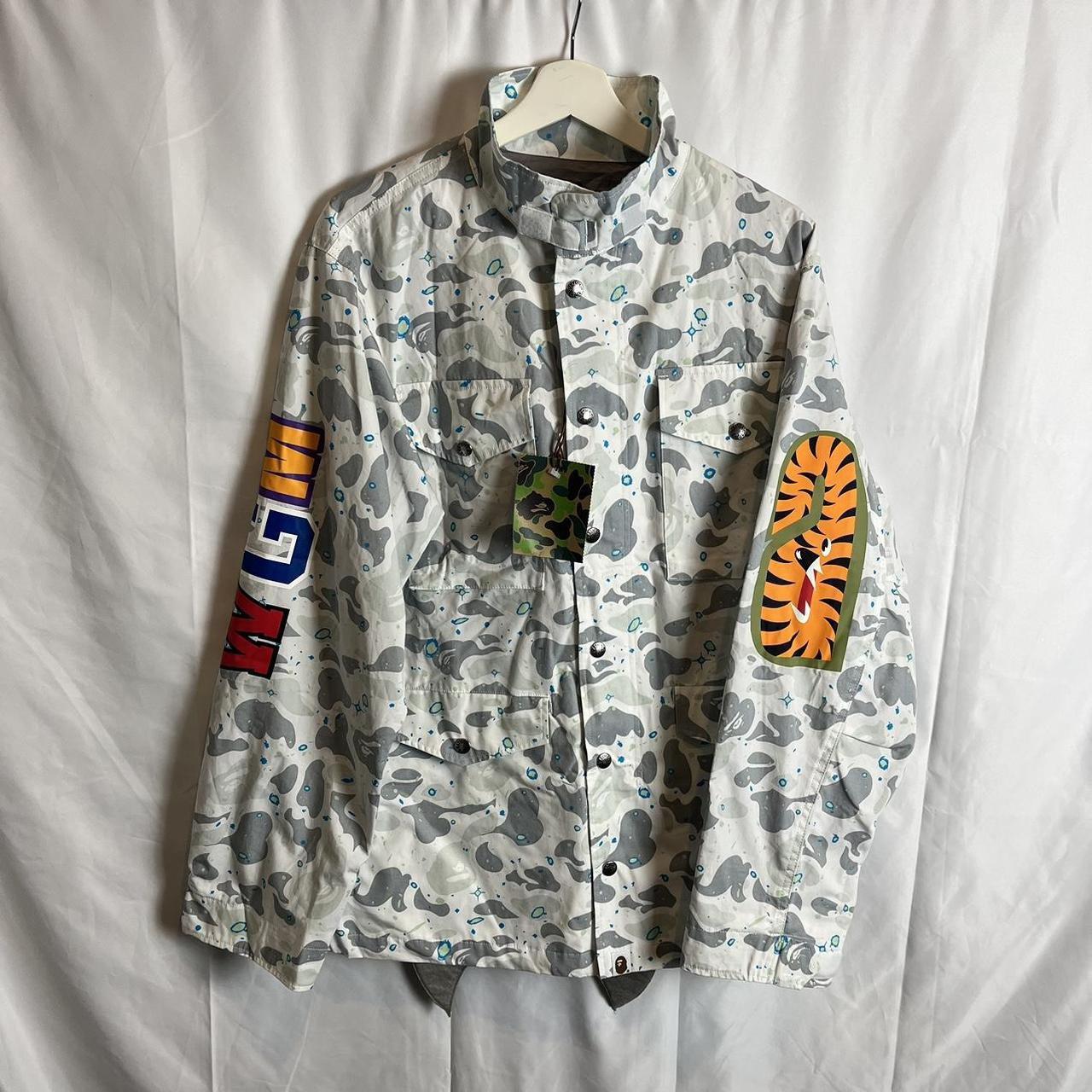 Bape space camo store jacket