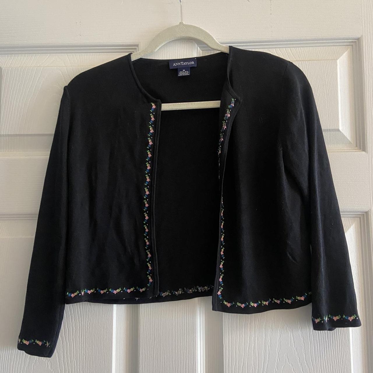 Ann taylor hotsell cropped cardigan