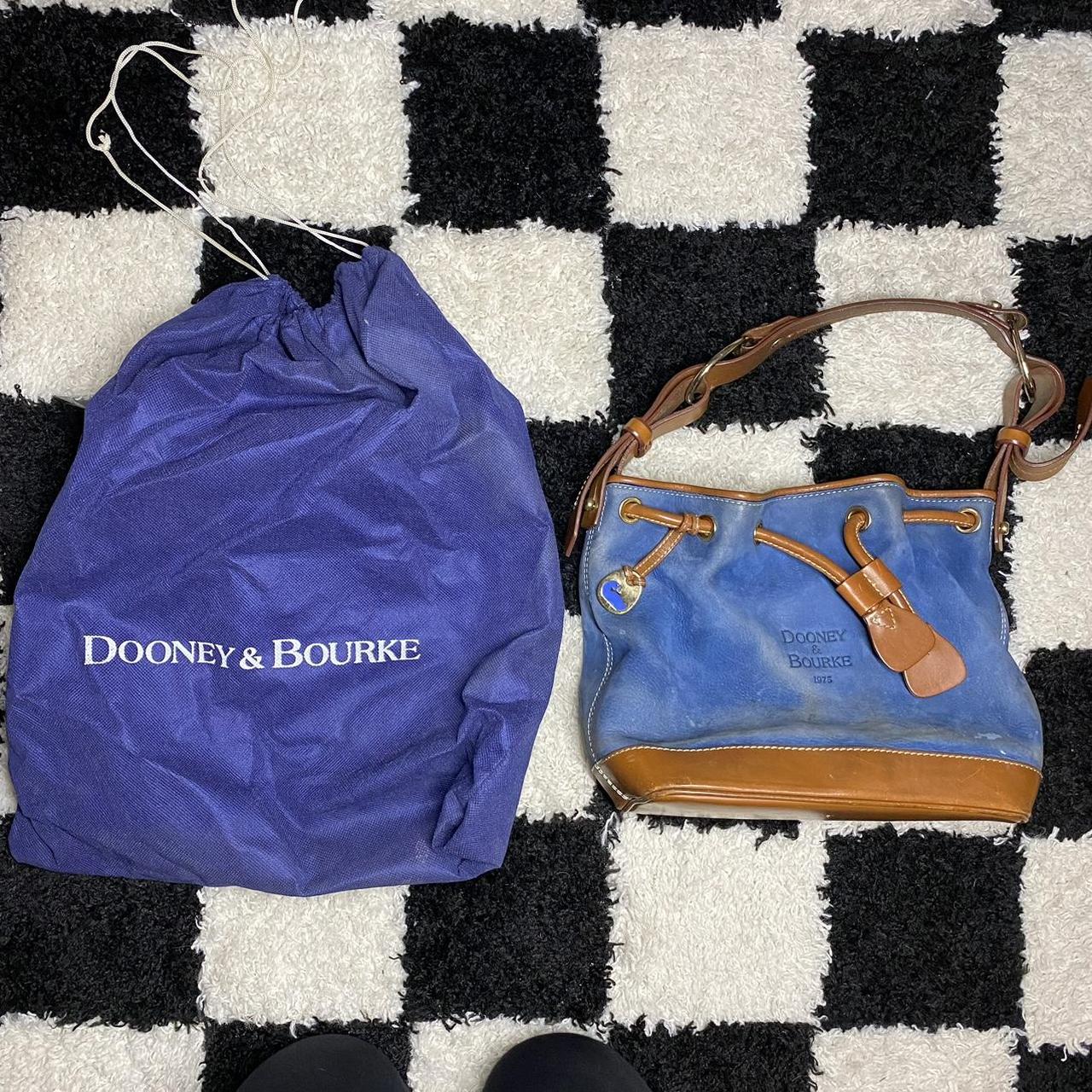 Dooney Bourke Suede Drawstring Bag