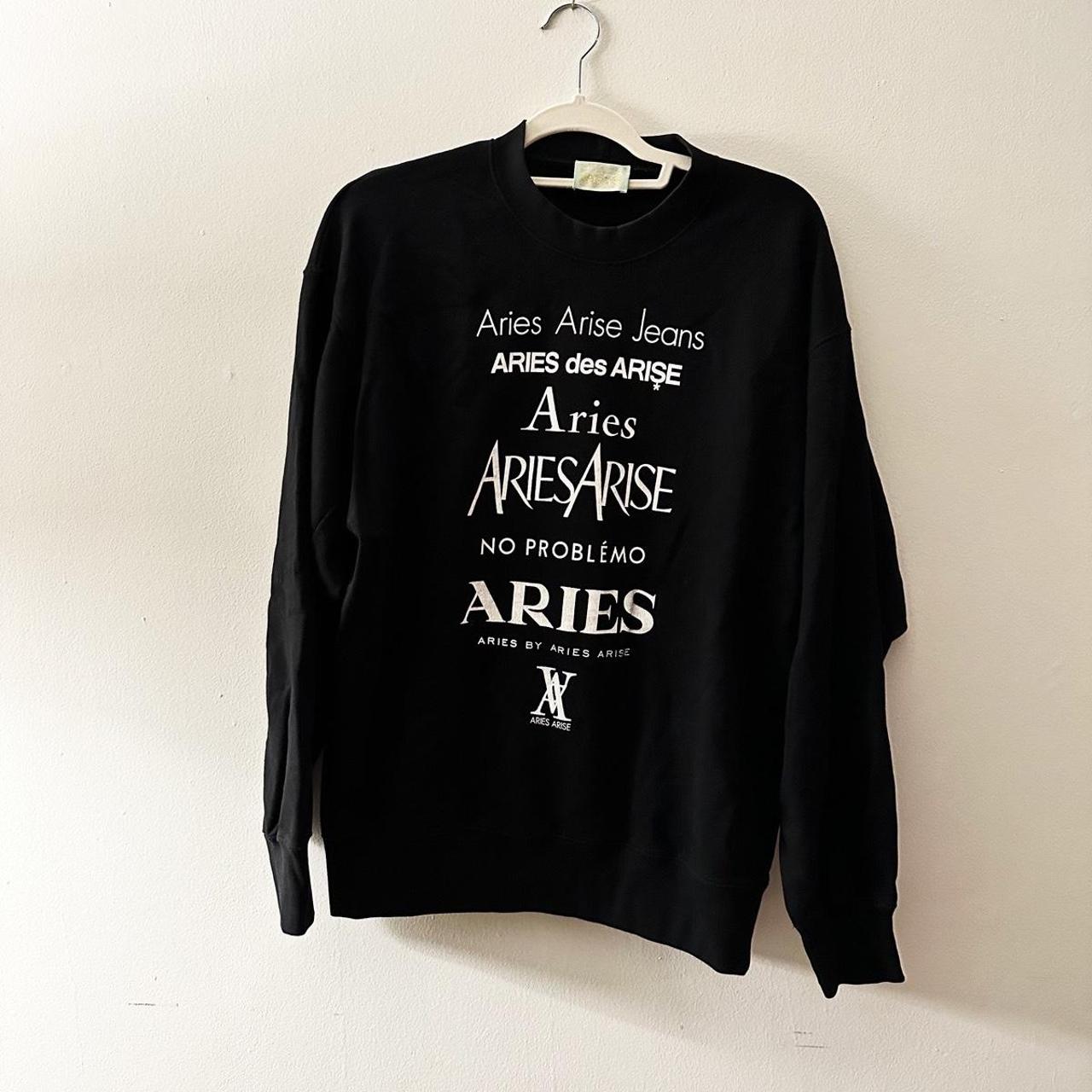 Aries Arise Men's Black Sweatshirt
