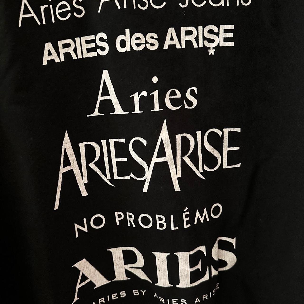 Aries Arise Men's Black Sweatshirt (2)